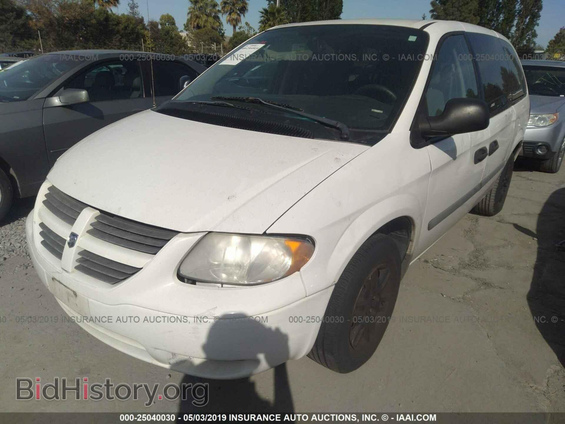 2007 DODGE GRAND CARAVAN - VIN: 1D8GP24R17B192012 - Фото 2