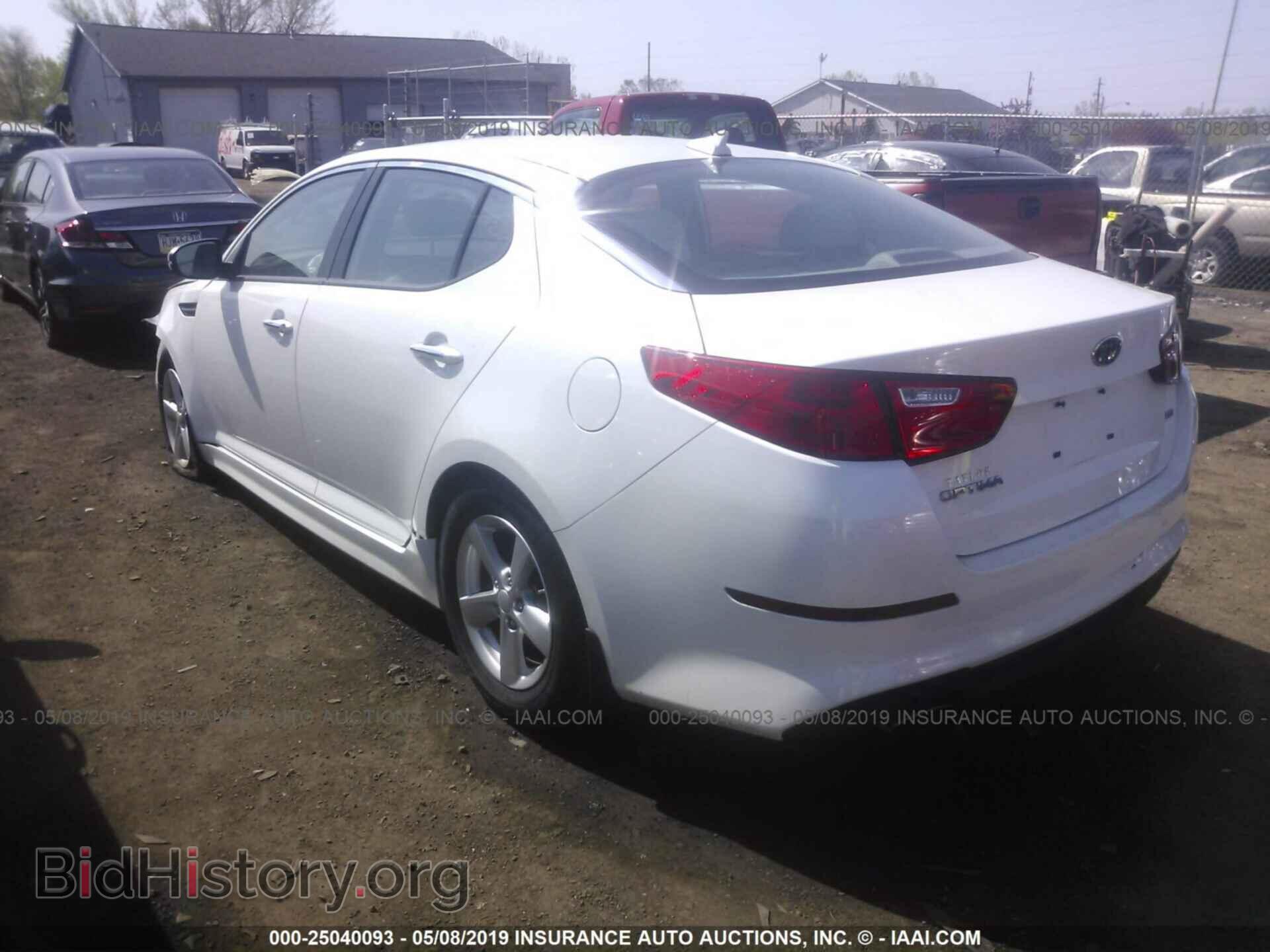 2015 KIA OPTIMA - VIN: KNAGM4A70F5635945 - Фото 3
