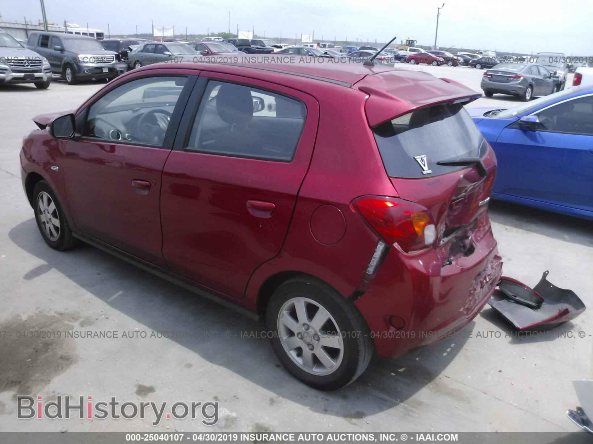 2015 MITSUBISHI MIRAGE - VIN: ML32A4HJ7FH004232 - Фото 3