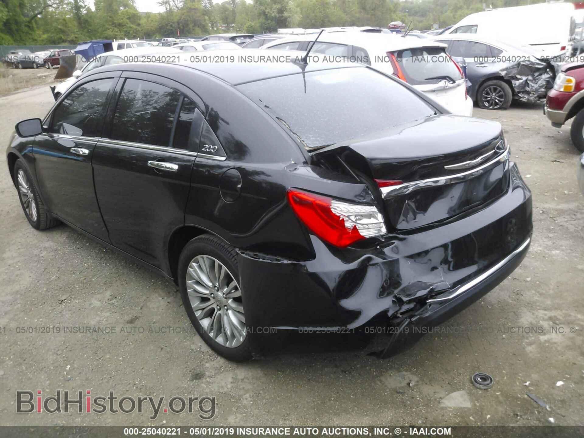 2012 CHRYSLER 200 - VIN: 1C3CCBCB1CN306293 - Фото 3