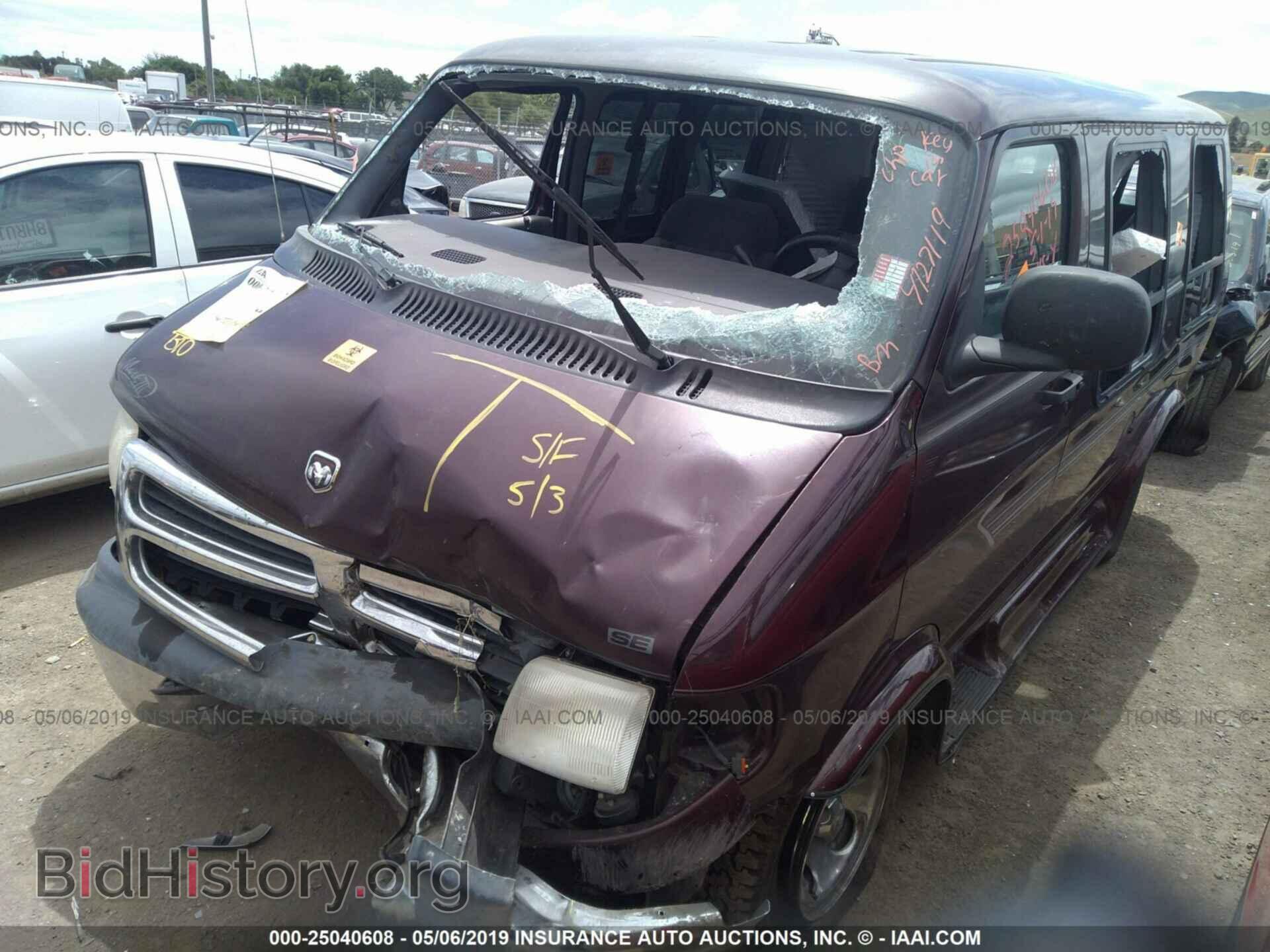 1999 DODGE RAM VAN - VIN: 2B6HB11X2XK584526 - Фото 2