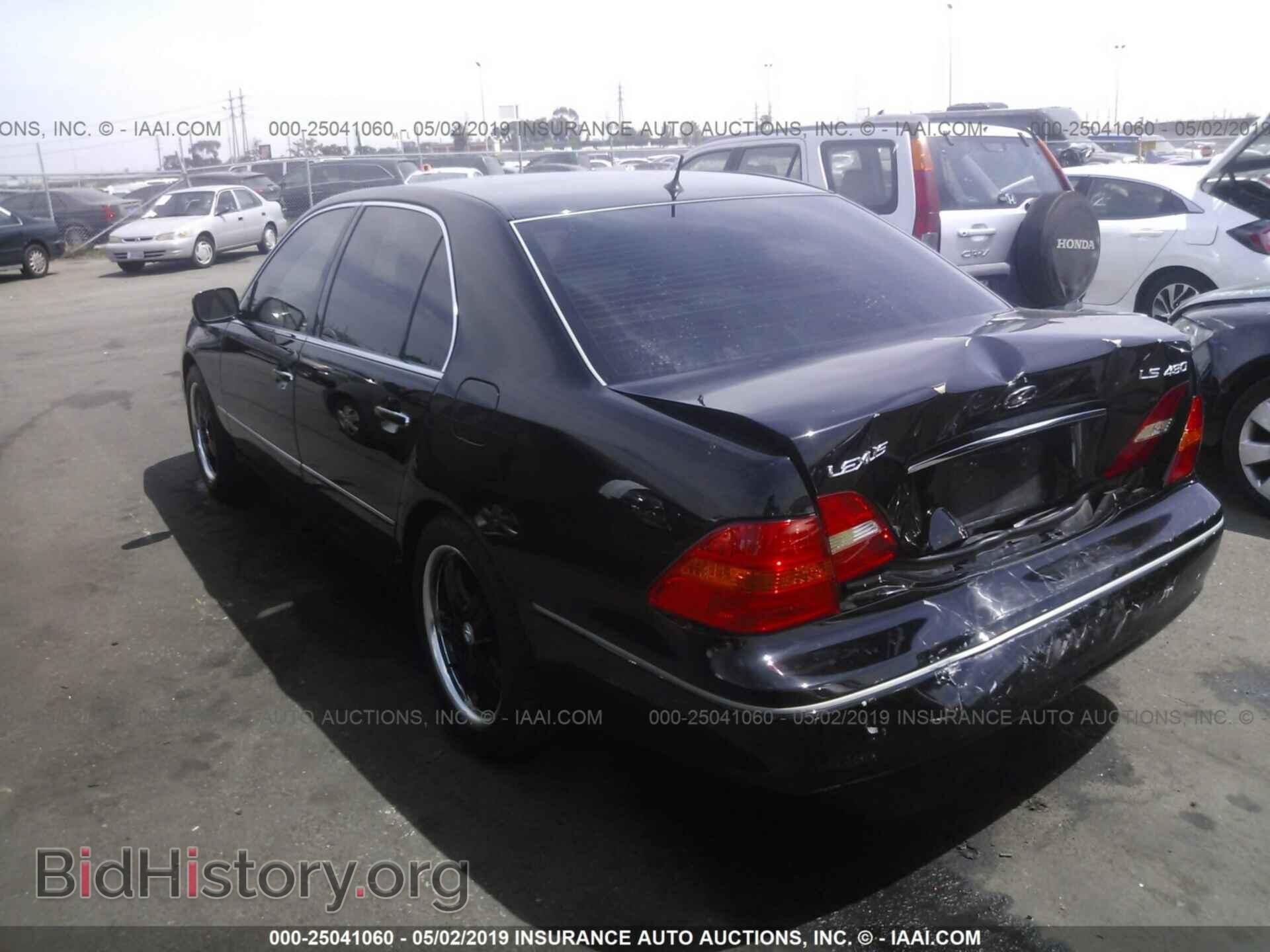 2002 LEXUS LS - VIN: JTHBN30F520076007 - Фото 3