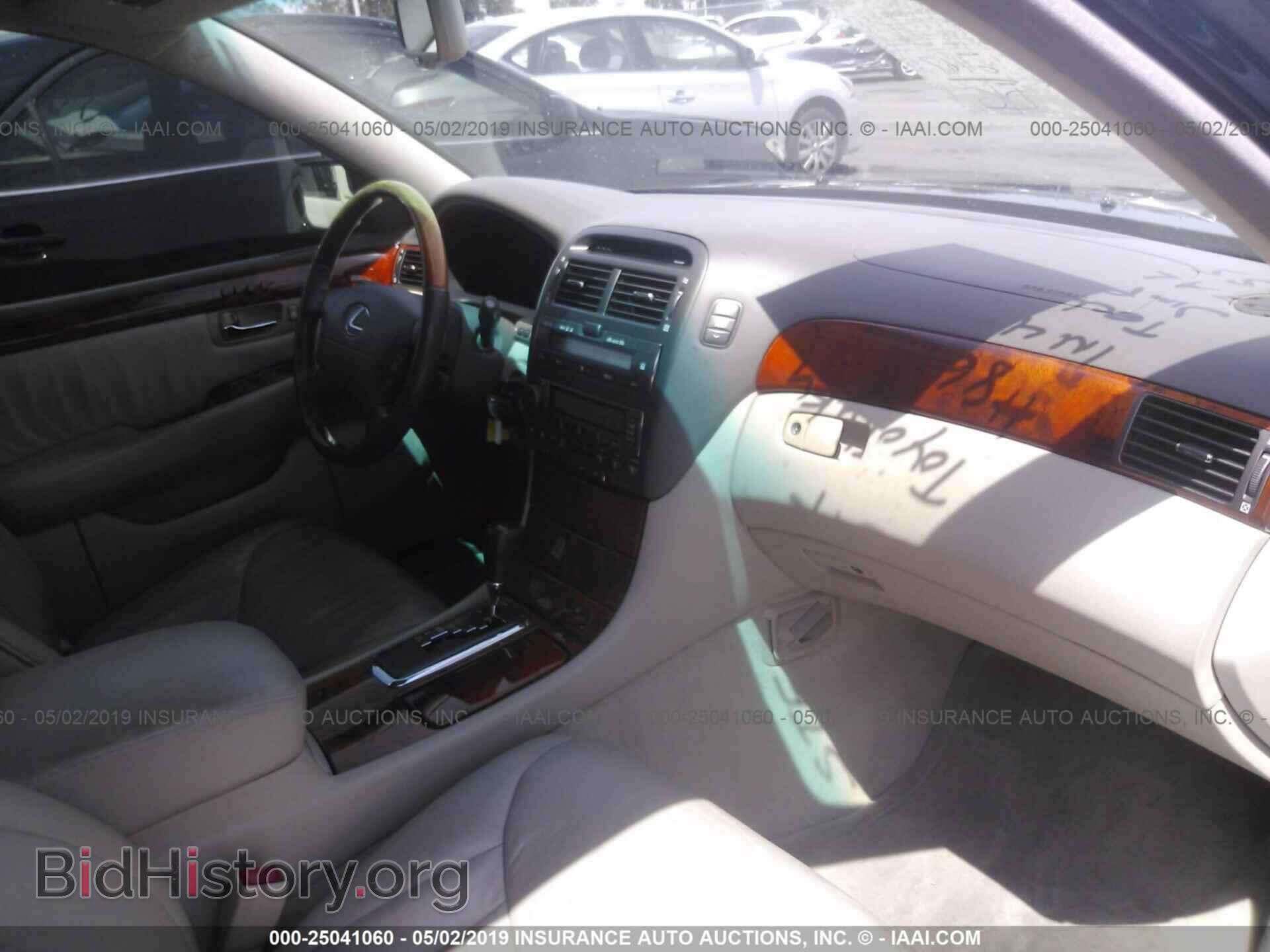 2002 LEXUS LS - VIN: JTHBN30F520076007 - Фото 5