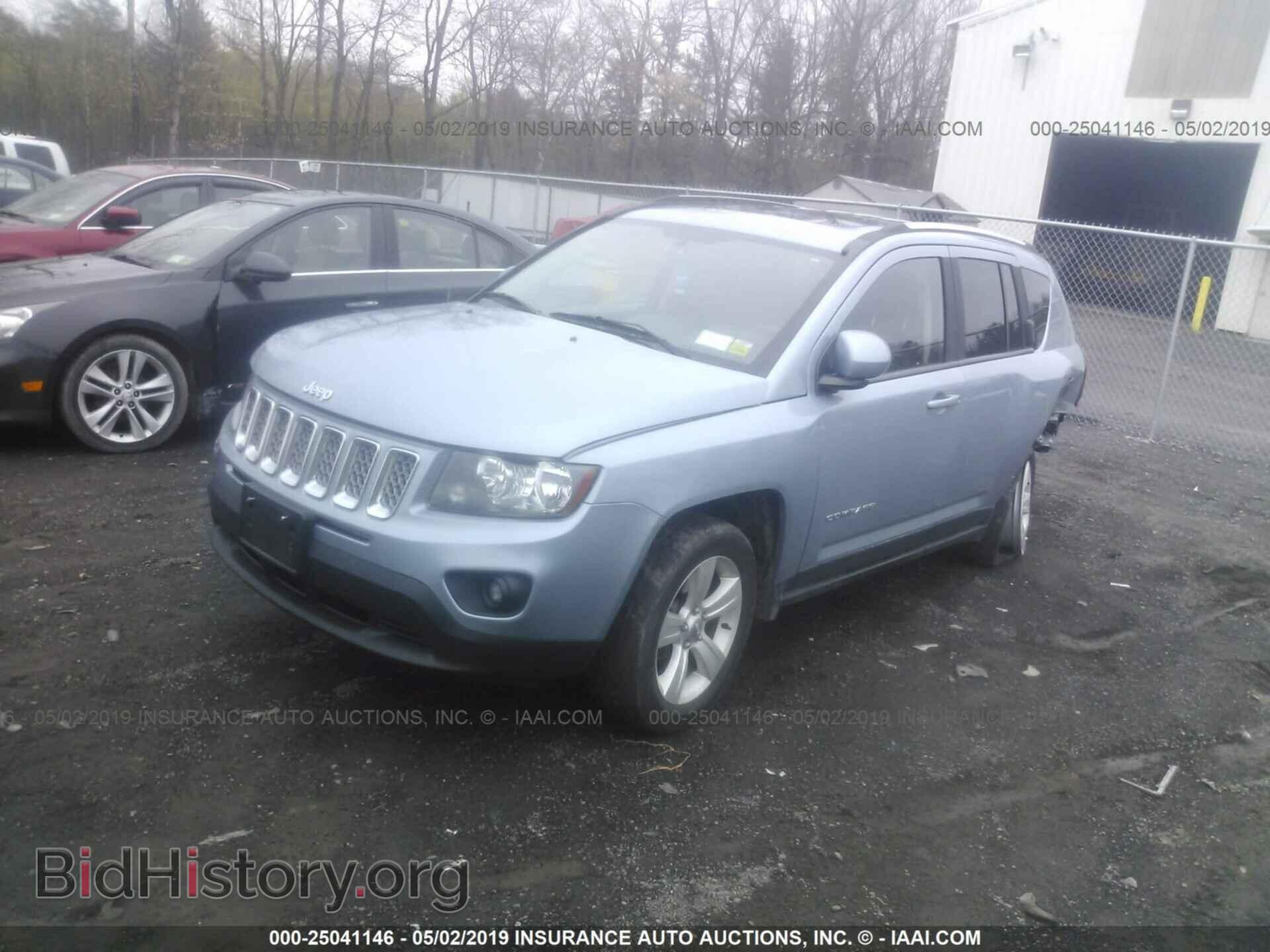 2014 JEEP COMPASS - VIN: 1C4NJDEB9ED505409 - Фото 2