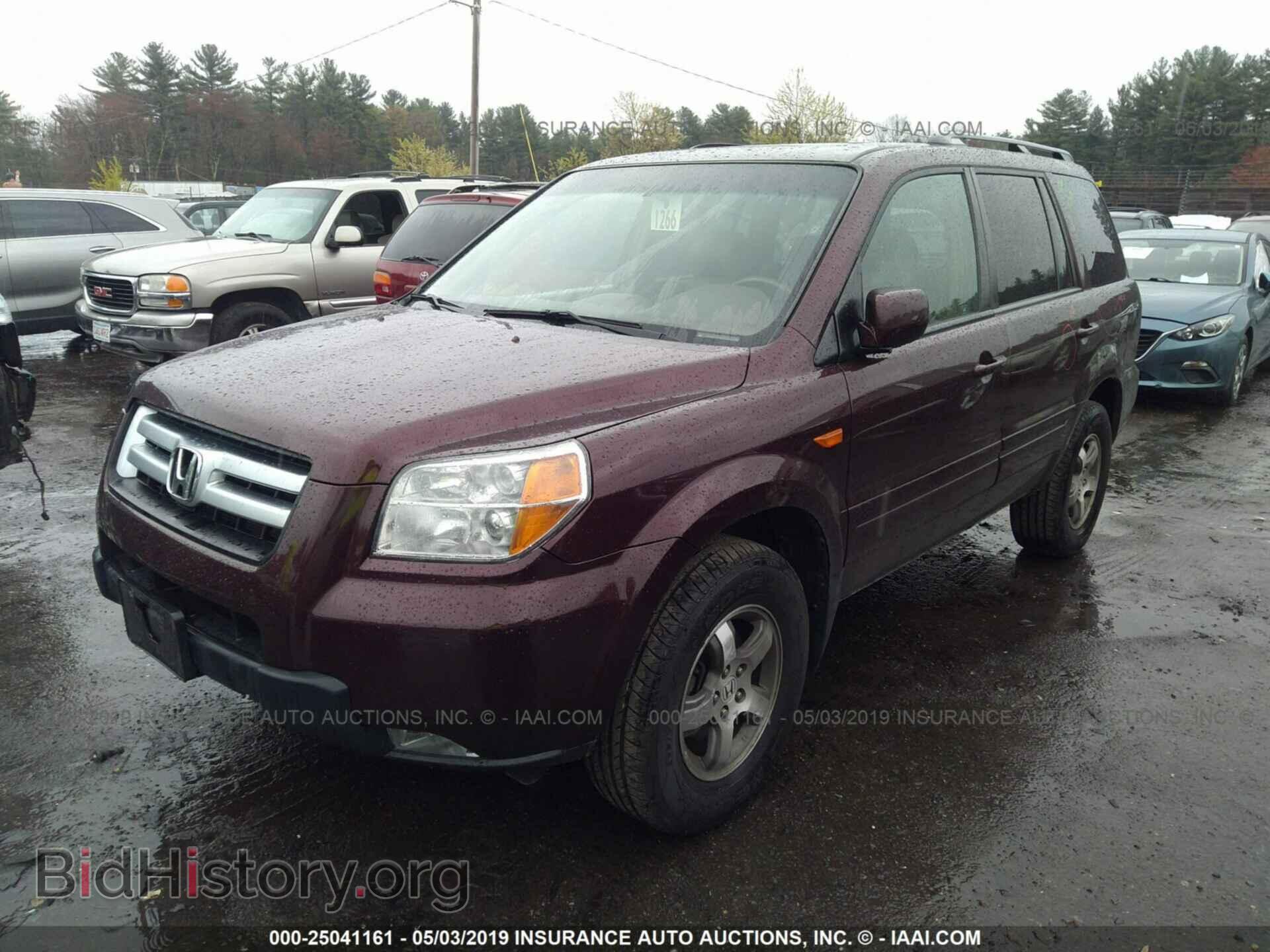2008 HONDA PILOT - VIN: 5FNYF18738B004422 - Фото 2