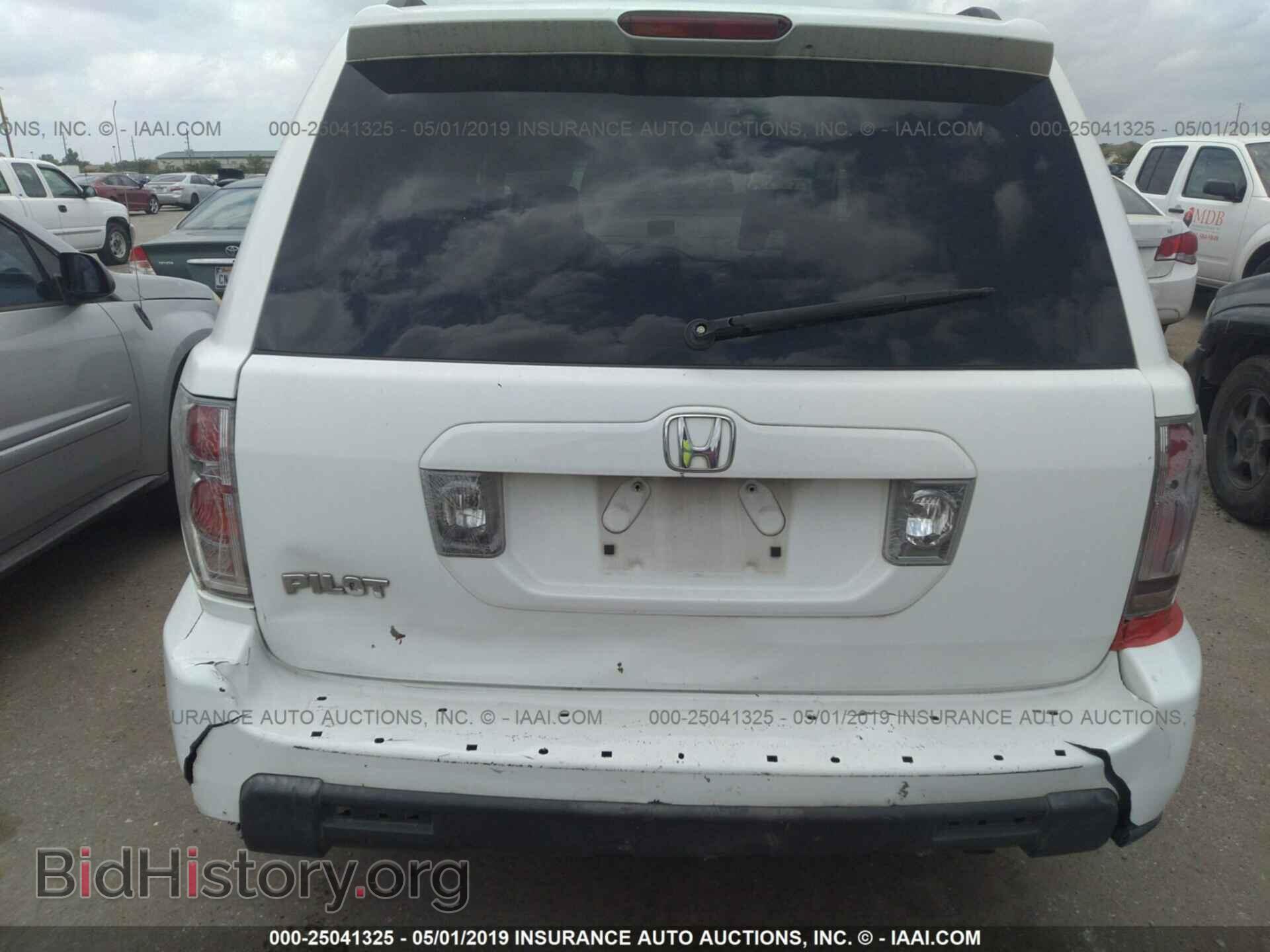 2006 HONDA PILOT - VIN: 5FNYF28616B016952 - Фото 6