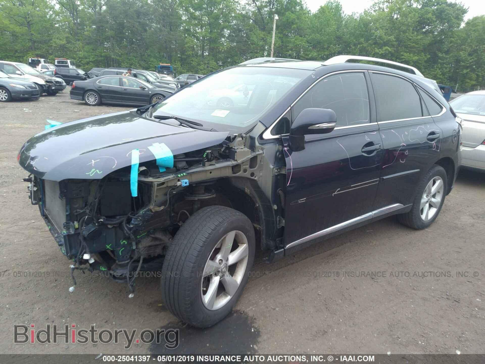 2015 LEXUS RX - VIN: 2T2BK1BA0FC252887 - Фото 2