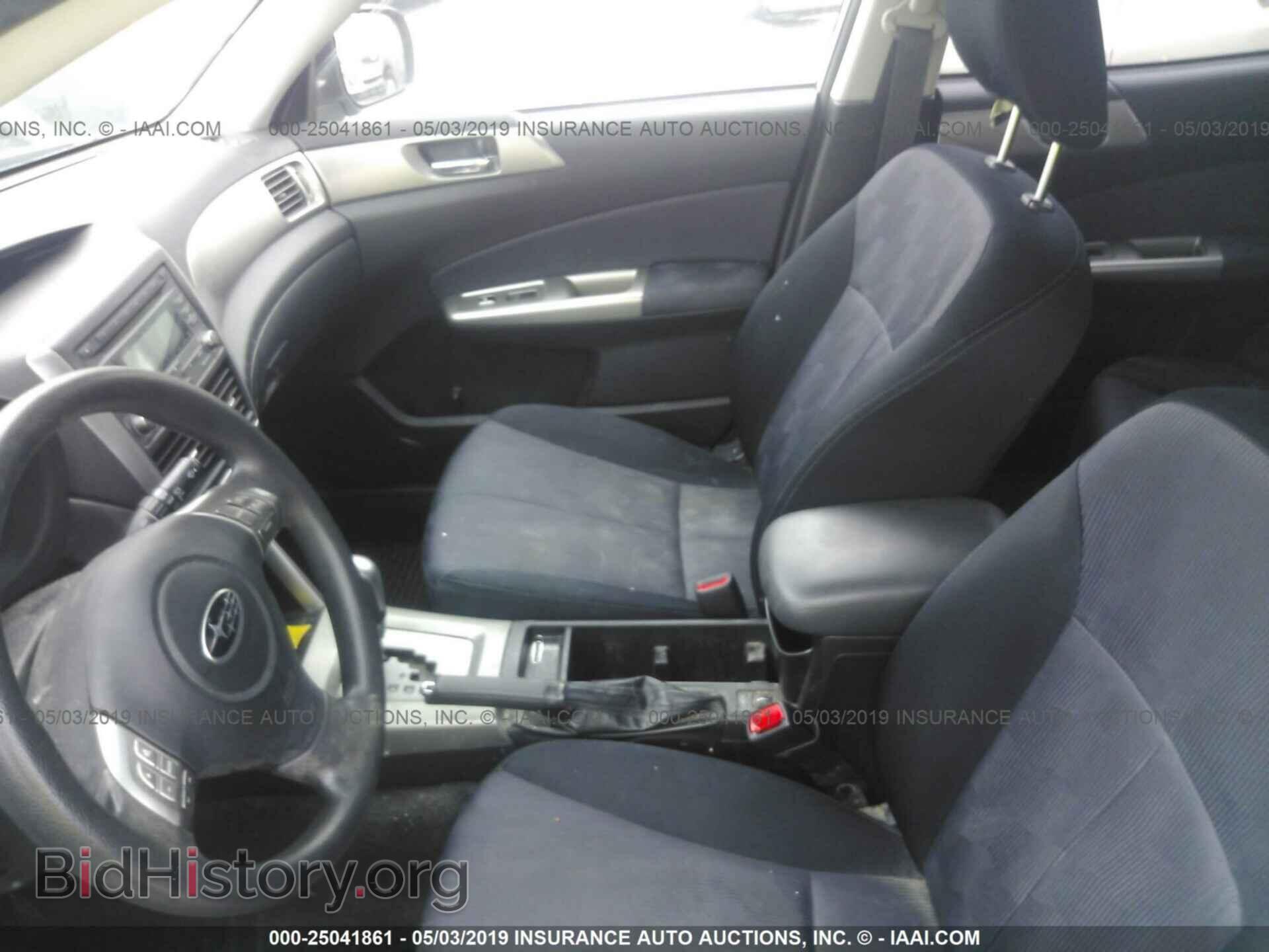2009 SUBARU FORESTER - VIN: JF2SH63649H771842 - Фото 5
