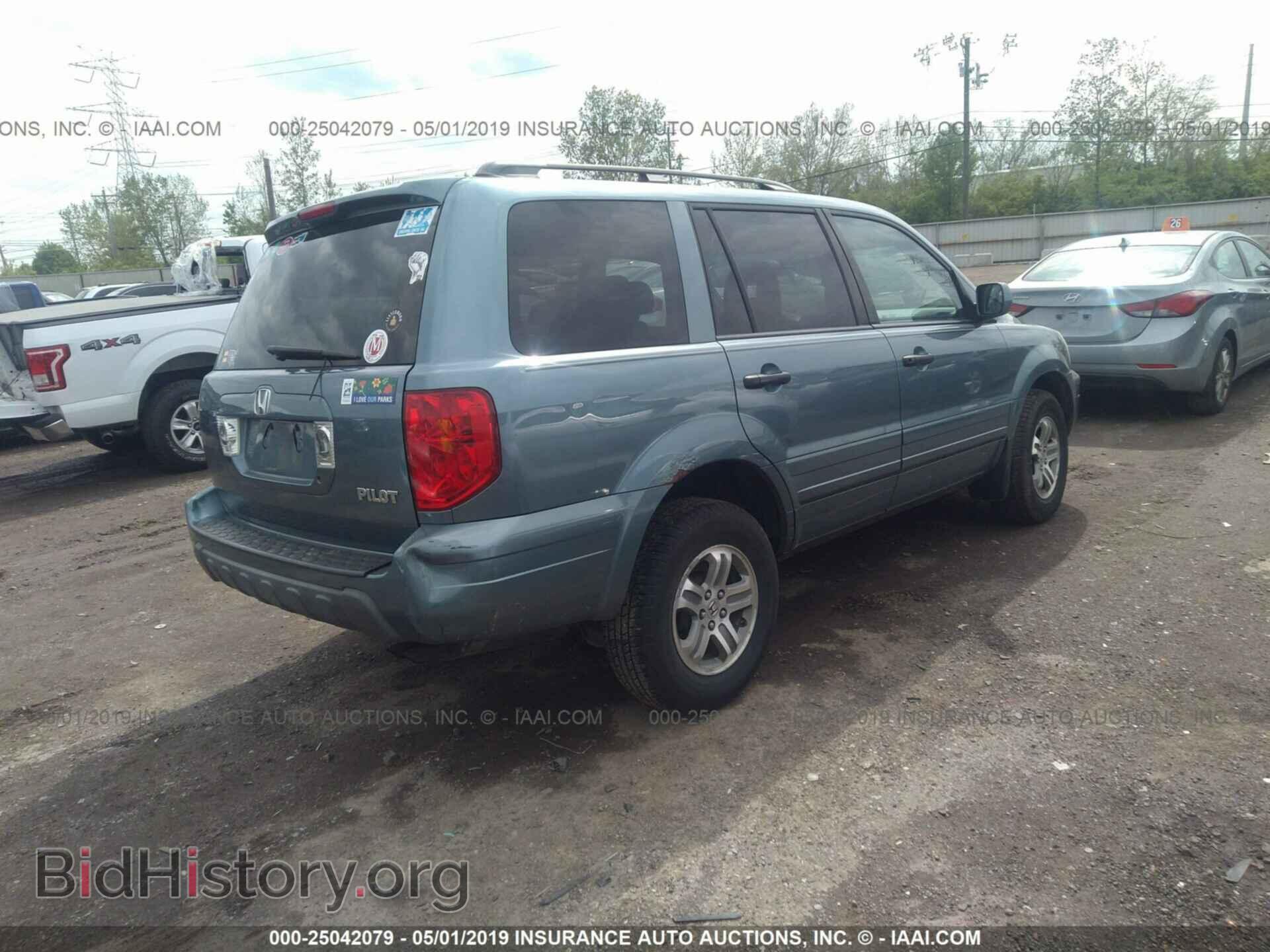 2005 HONDA PILOT - VIN: 5FNYF18535B028309 - Фото 4