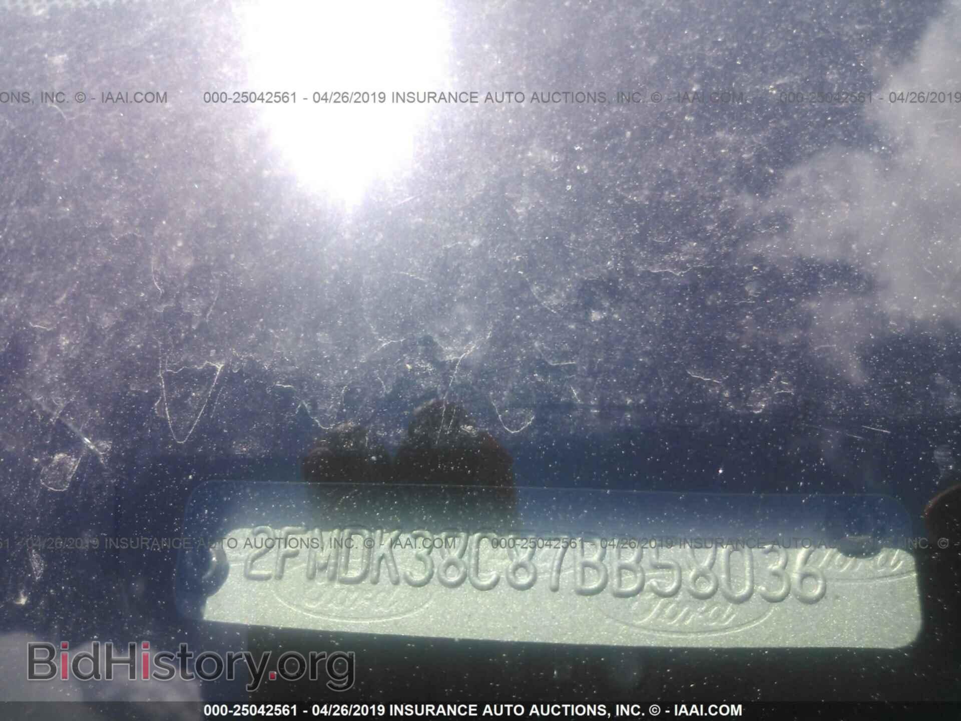2007 FORD EDGE - VIN: 2FMDK38C87BB58036 - Фото 9
