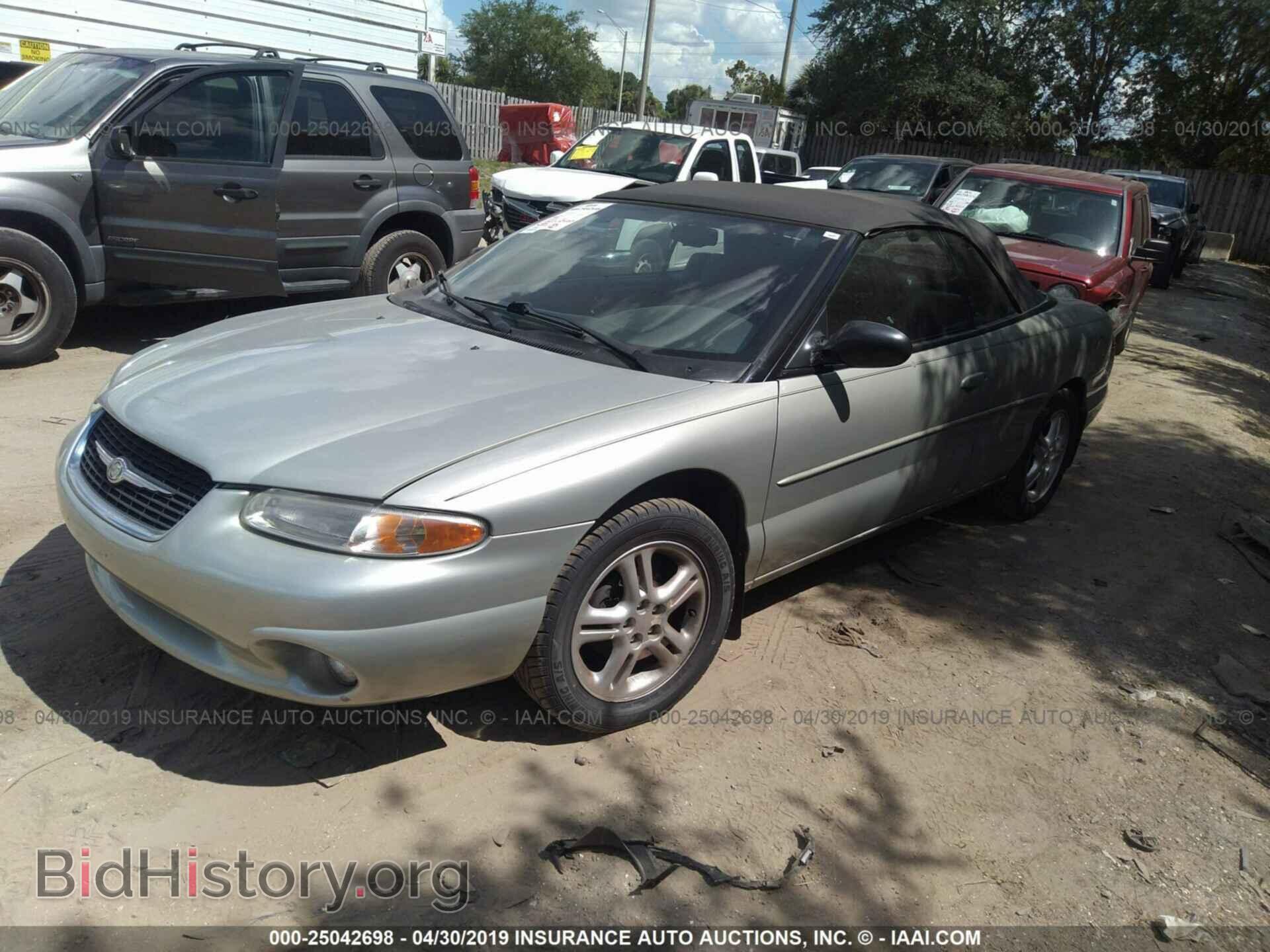 2000 CHRYSLER SEBRING - VIN: 3C3EL55H8YT275675 - Фото 2
