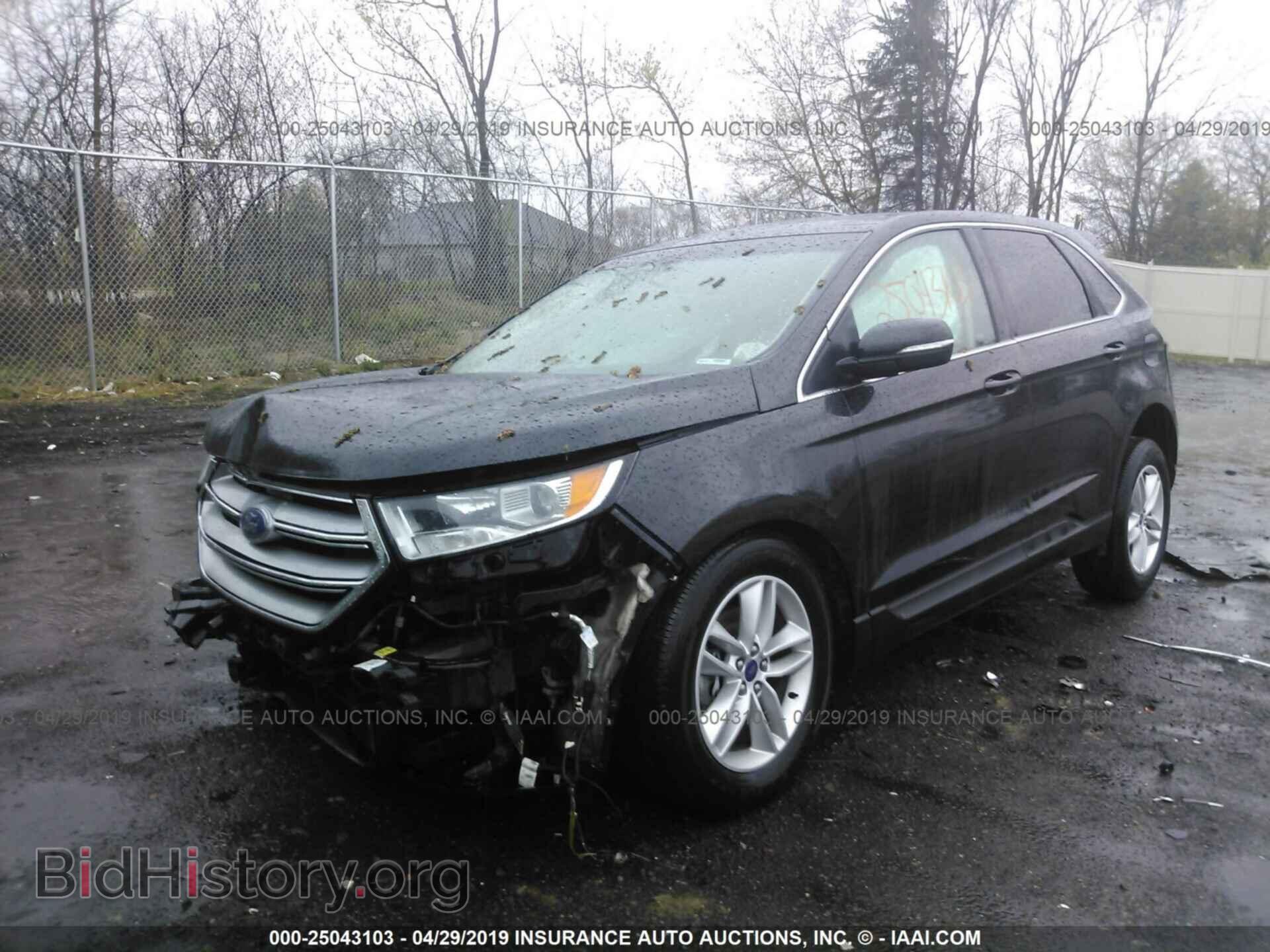 2015 FORD EDGE - VIN: 2FMTK3J91FBB00231 - Фото 2