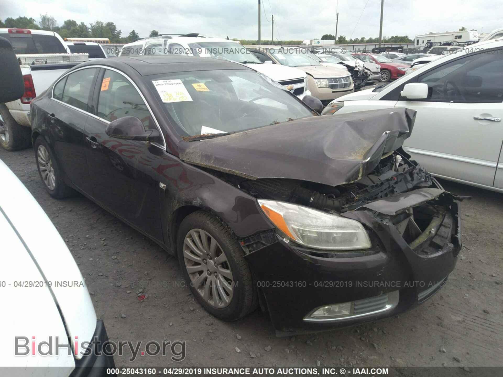 Фотография W04GS5EC0B1049599 - BUICK REGAL 2011