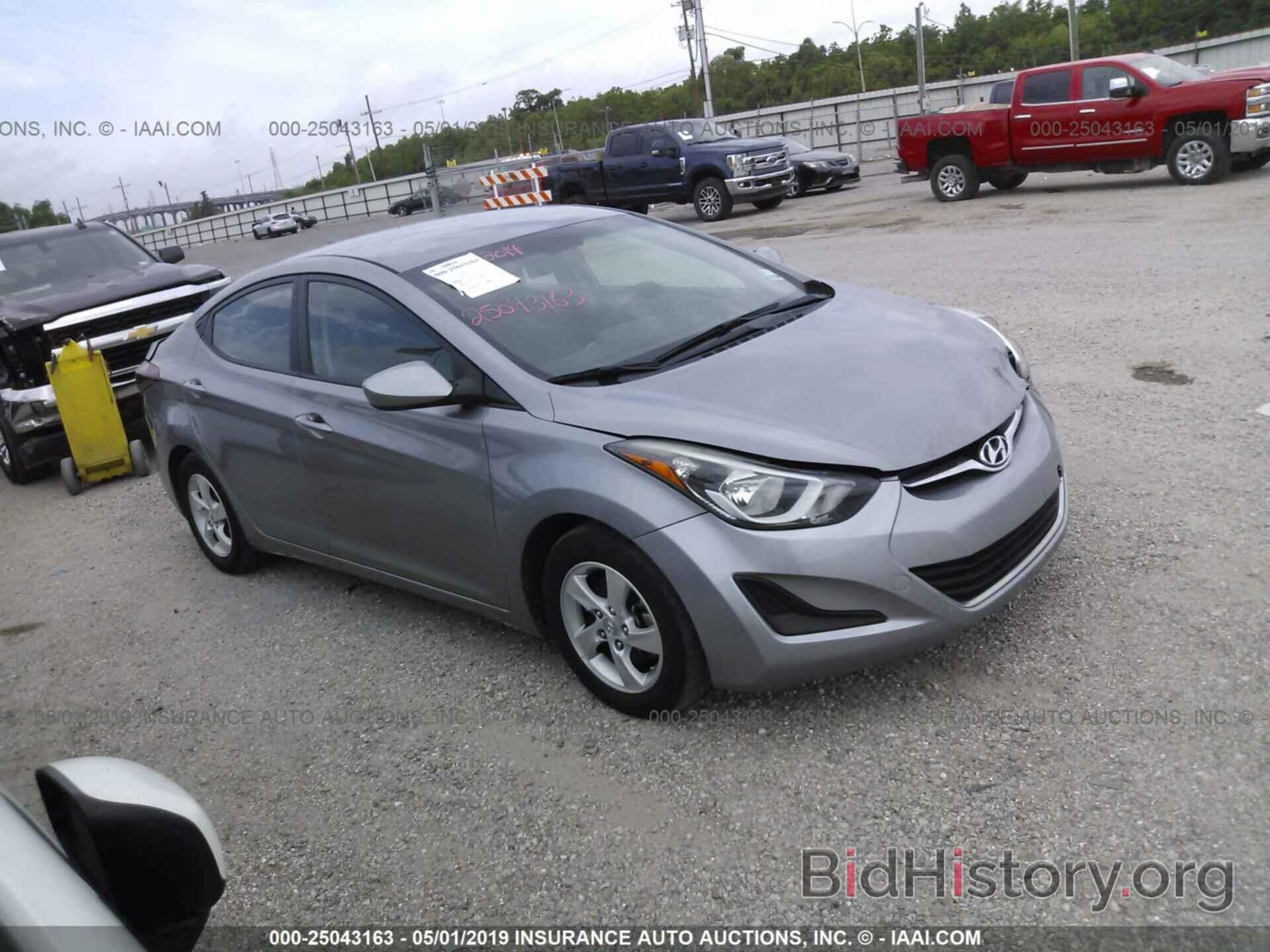 Photo KMHDH4AE8EU204410 - HYUNDAI ELANTRA 2014