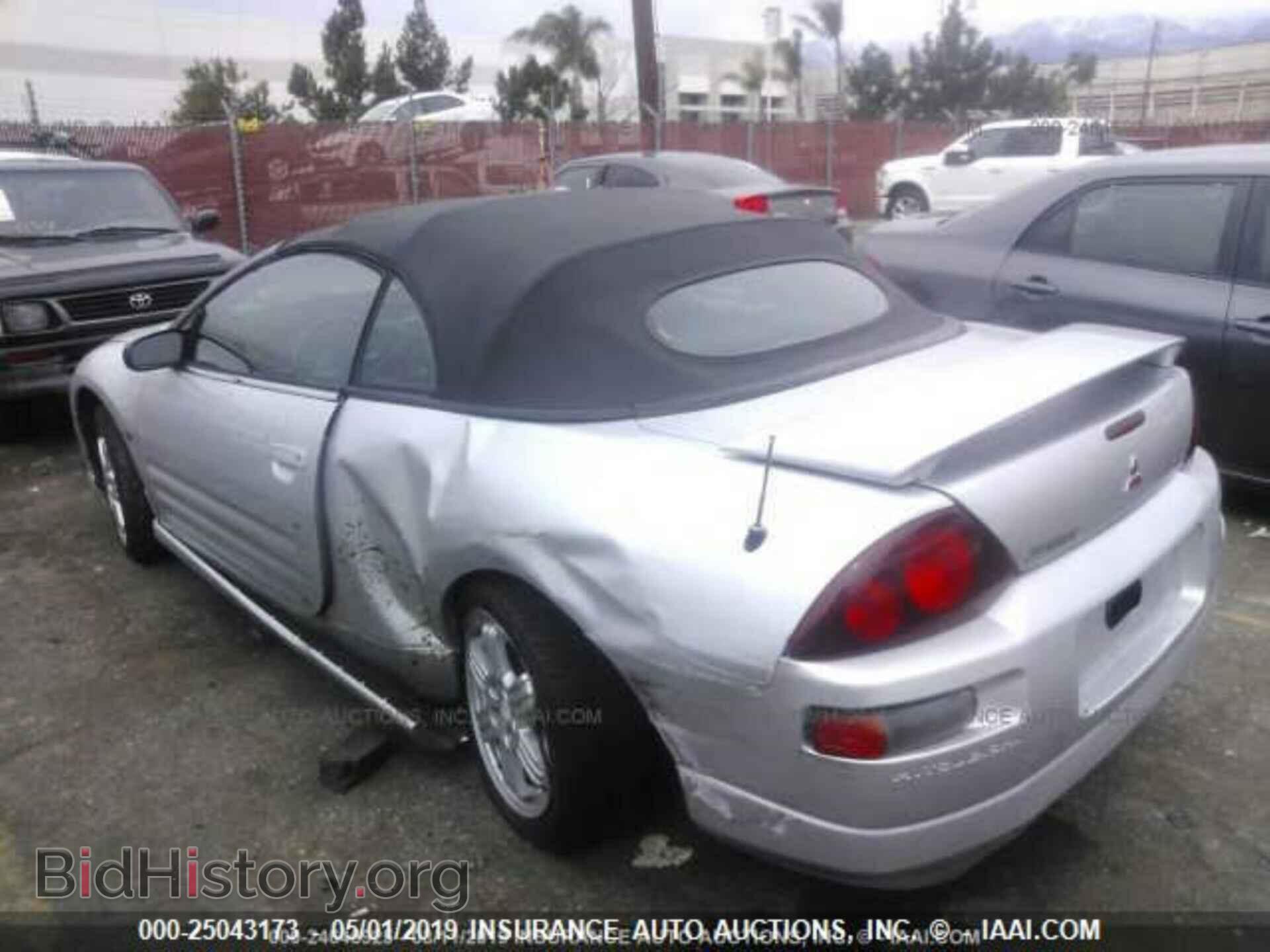 2001 MITSUBISHI ECLIPSE - VIN: 4A3AE85H01E013755 - Фото 3