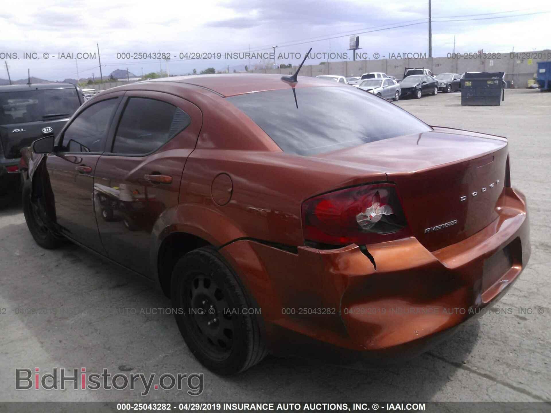 2012 DODGE AVENGER - VIN: 1C3CDZAB7CN237909 - Фото 3