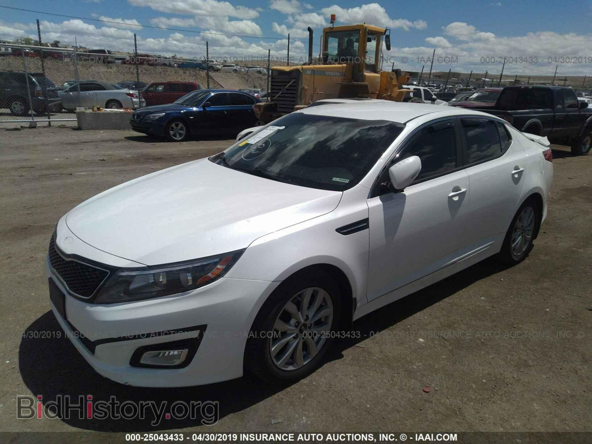 2015 KIA OPTIMA - VIN: KNAGM4A76F5615831 - Photo 2