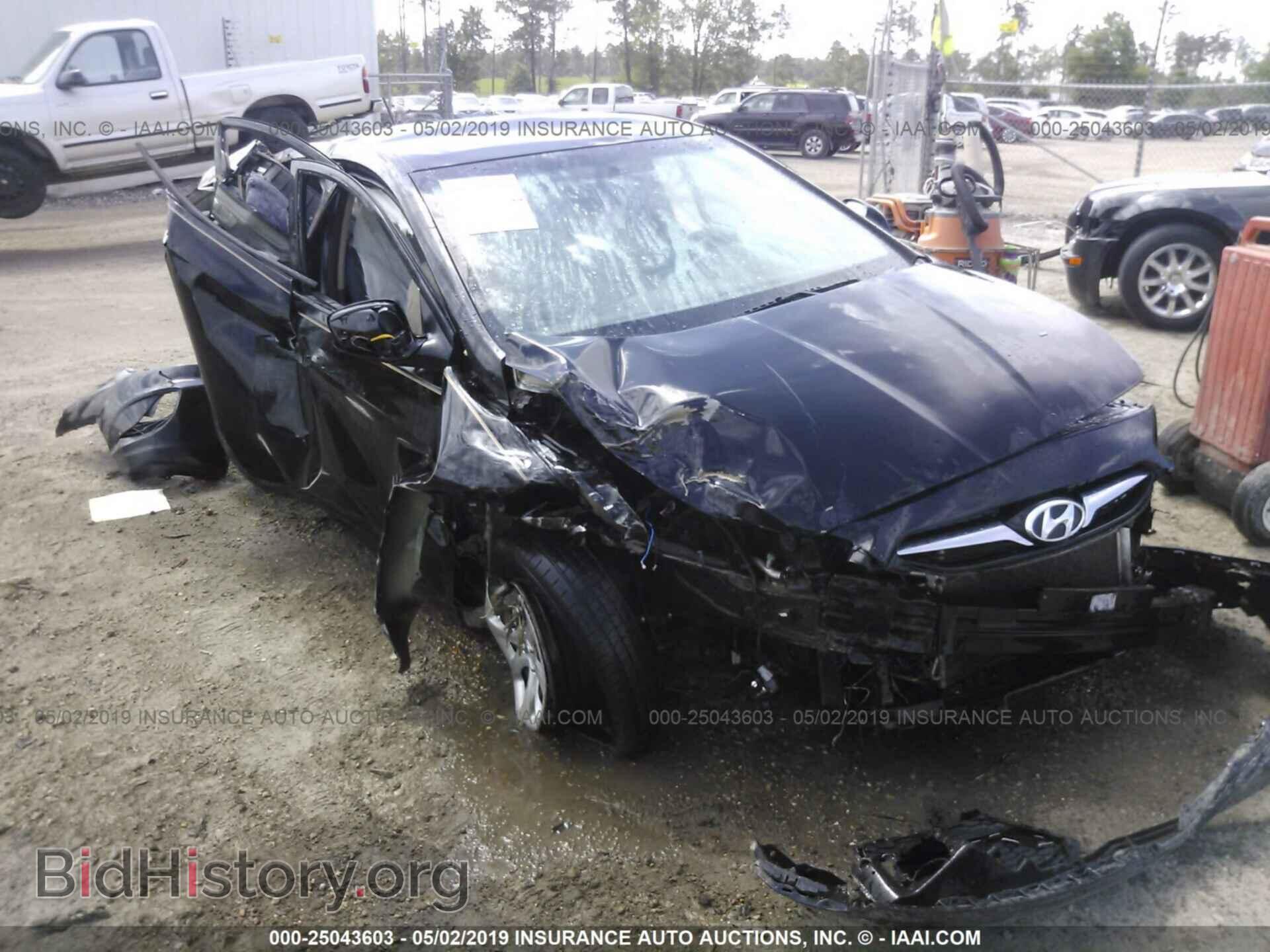 Фотография KMHCT4AE2CU123782 - HYUNDAI ACCENT 2012