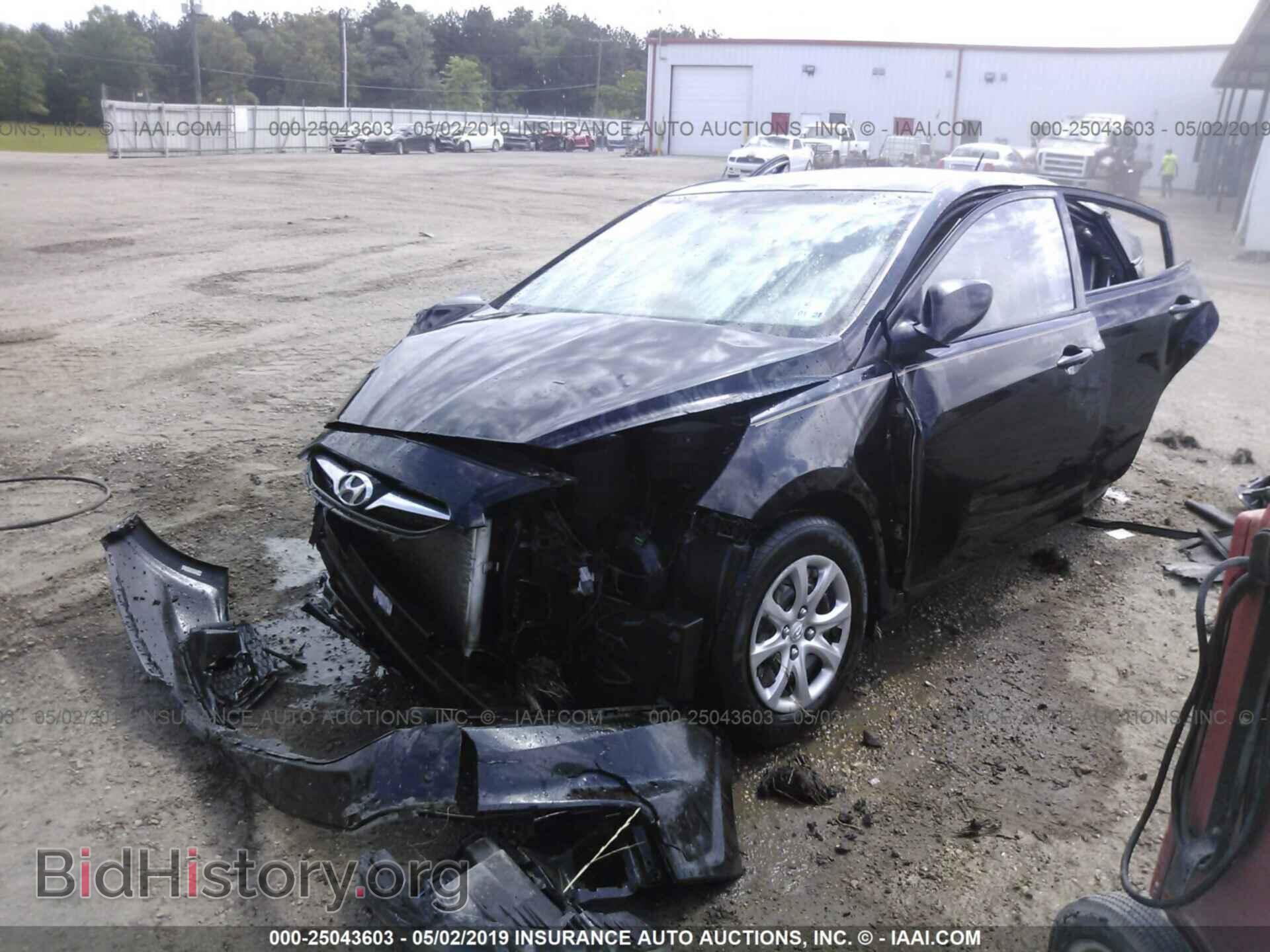 2012 HYUNDAI ACCENT - VIN: KMHCT4AE2CU123782 - Фото 2