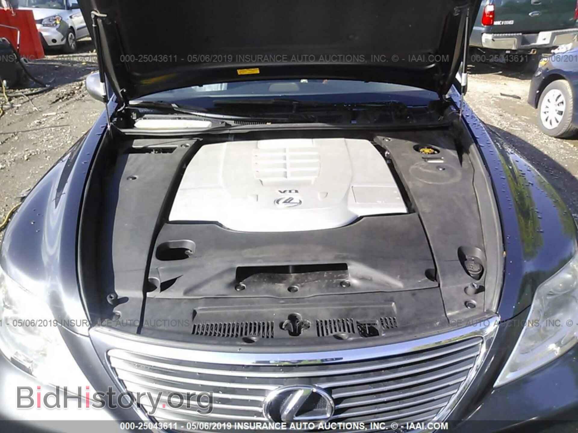 2007 LEXUS LS - VIN: JTHBL46F975018740 - Фото 10