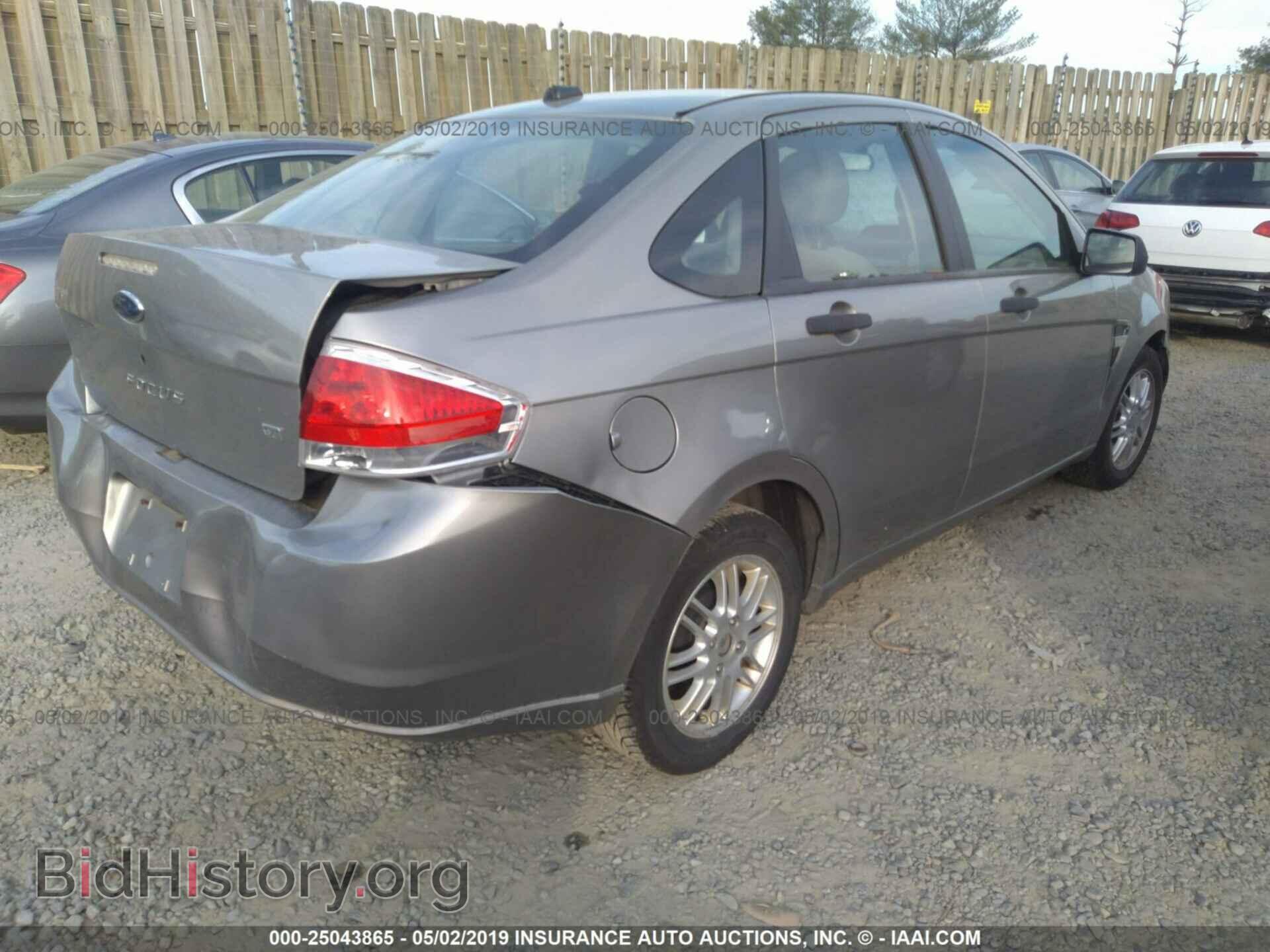 2008 FORD FOCUS - VIN: 1FAHP35N28W231095 - Фото 4