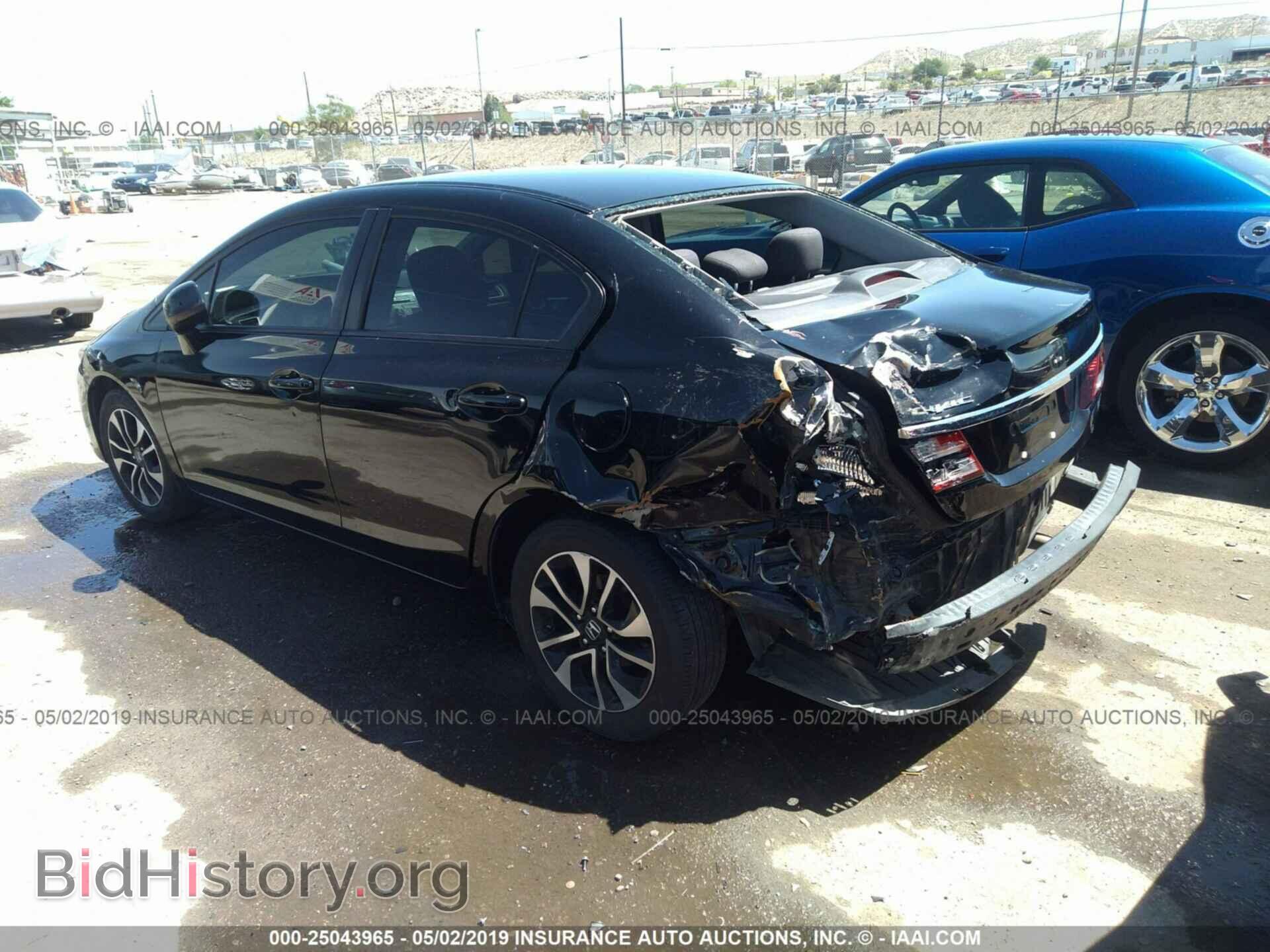 2013 HONDA CIVIC - VIN: 2HGFB2F83DH552673 - Фото 3