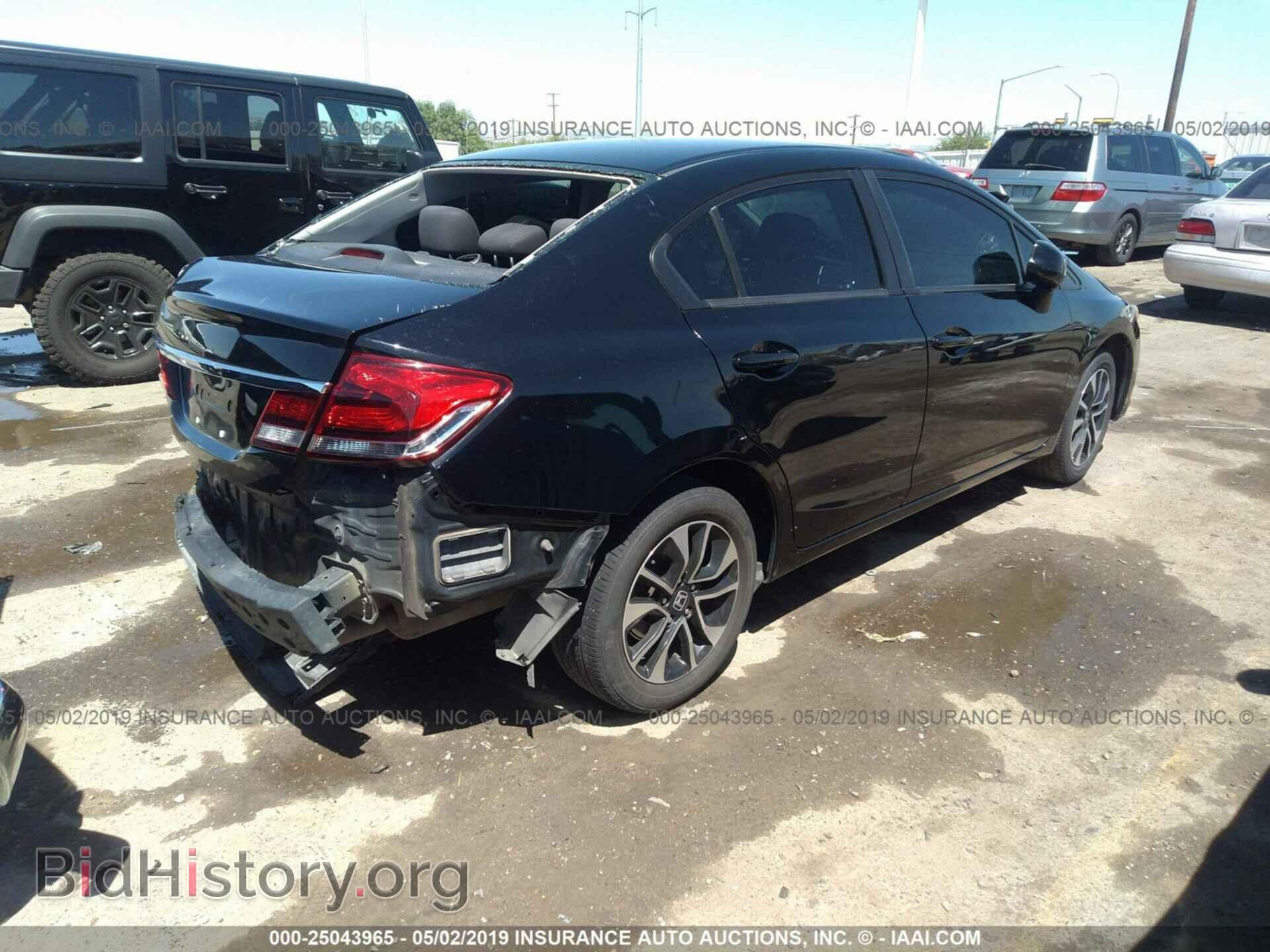 2013 HONDA CIVIC - VIN: 2HGFB2F83DH552673 - Фото 4
