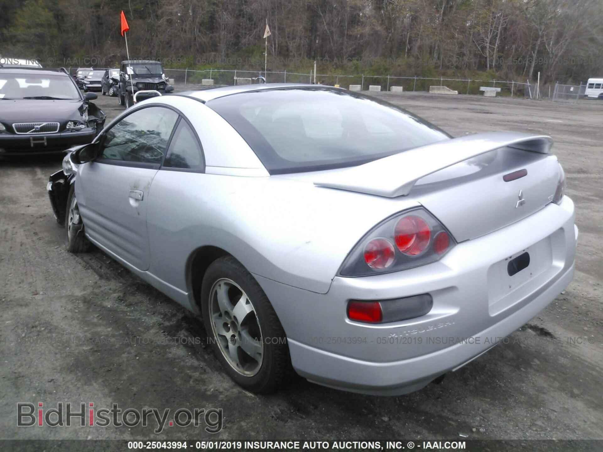 2003 MITSUBISHI ECLIPSE - VIN: 4A3AC44G73E134020 - Фото 3