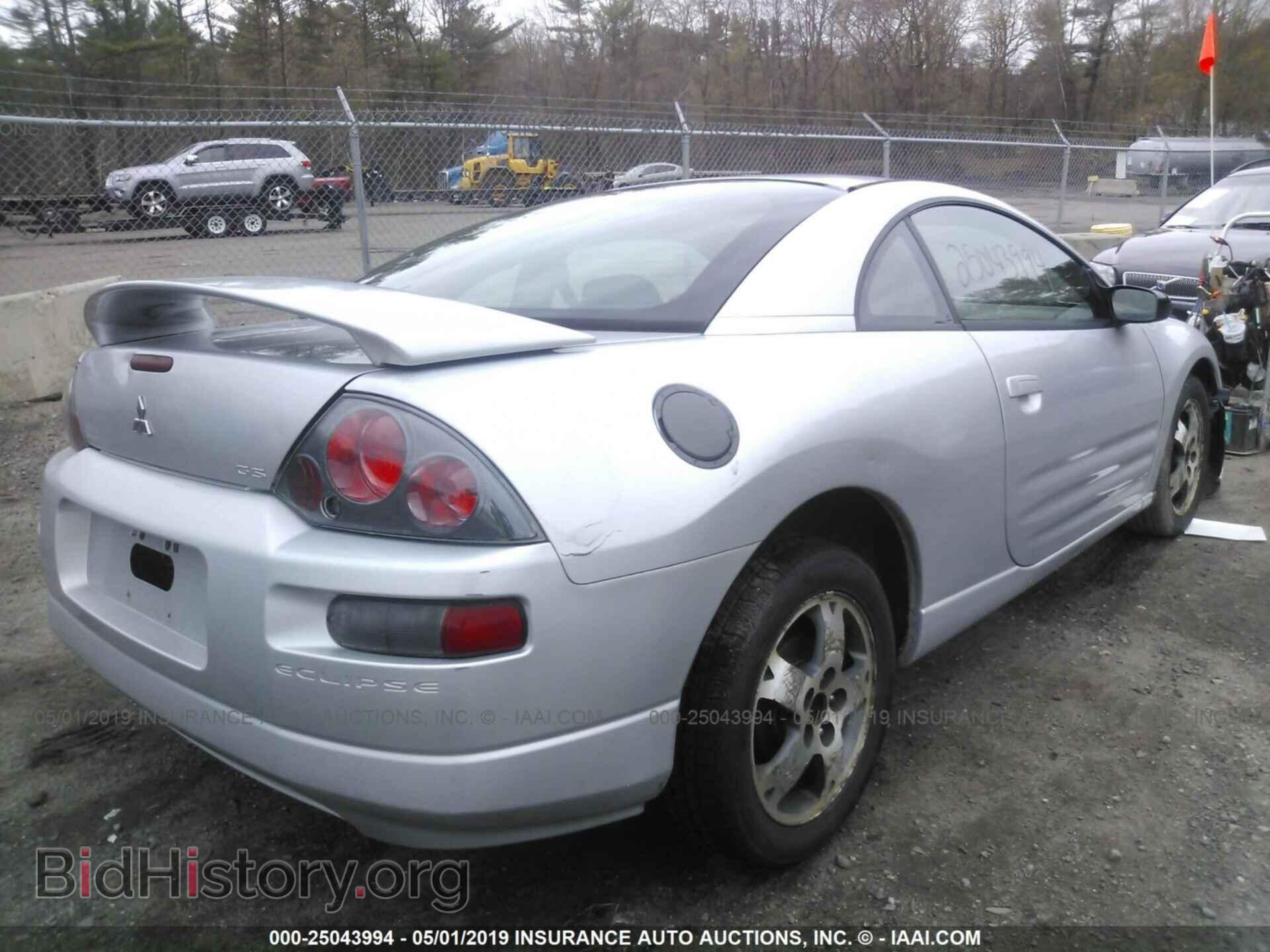 2003 MITSUBISHI ECLIPSE - VIN: 4A3AC44G73E134020 - Фото 4
