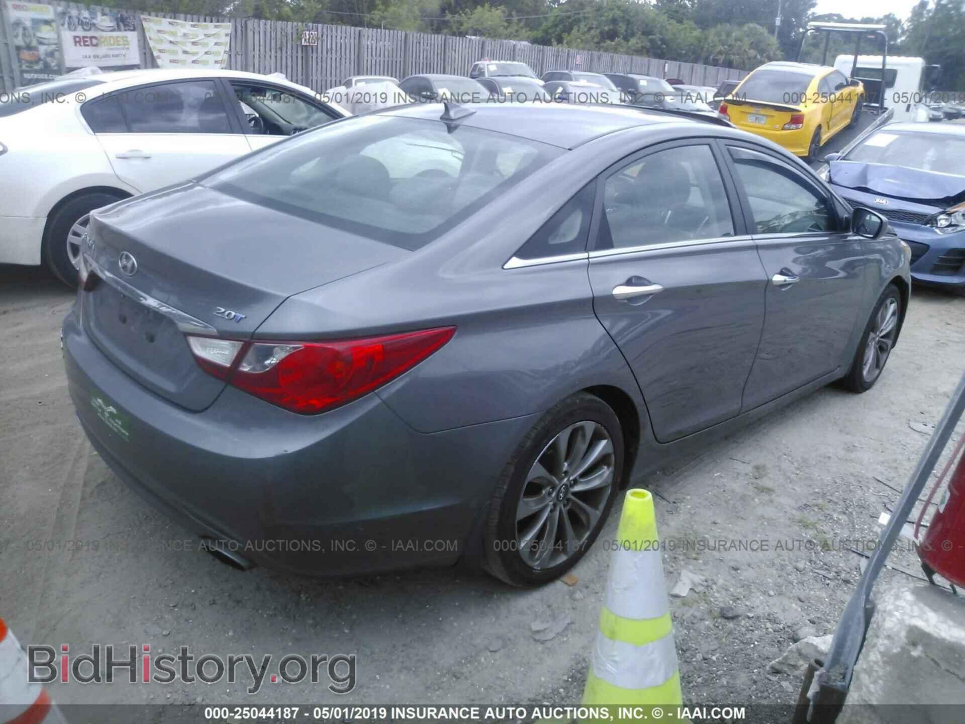 2012 HYUNDAI SONATA - VIN: 5NPEC4AB2CH443701 - Фото 4