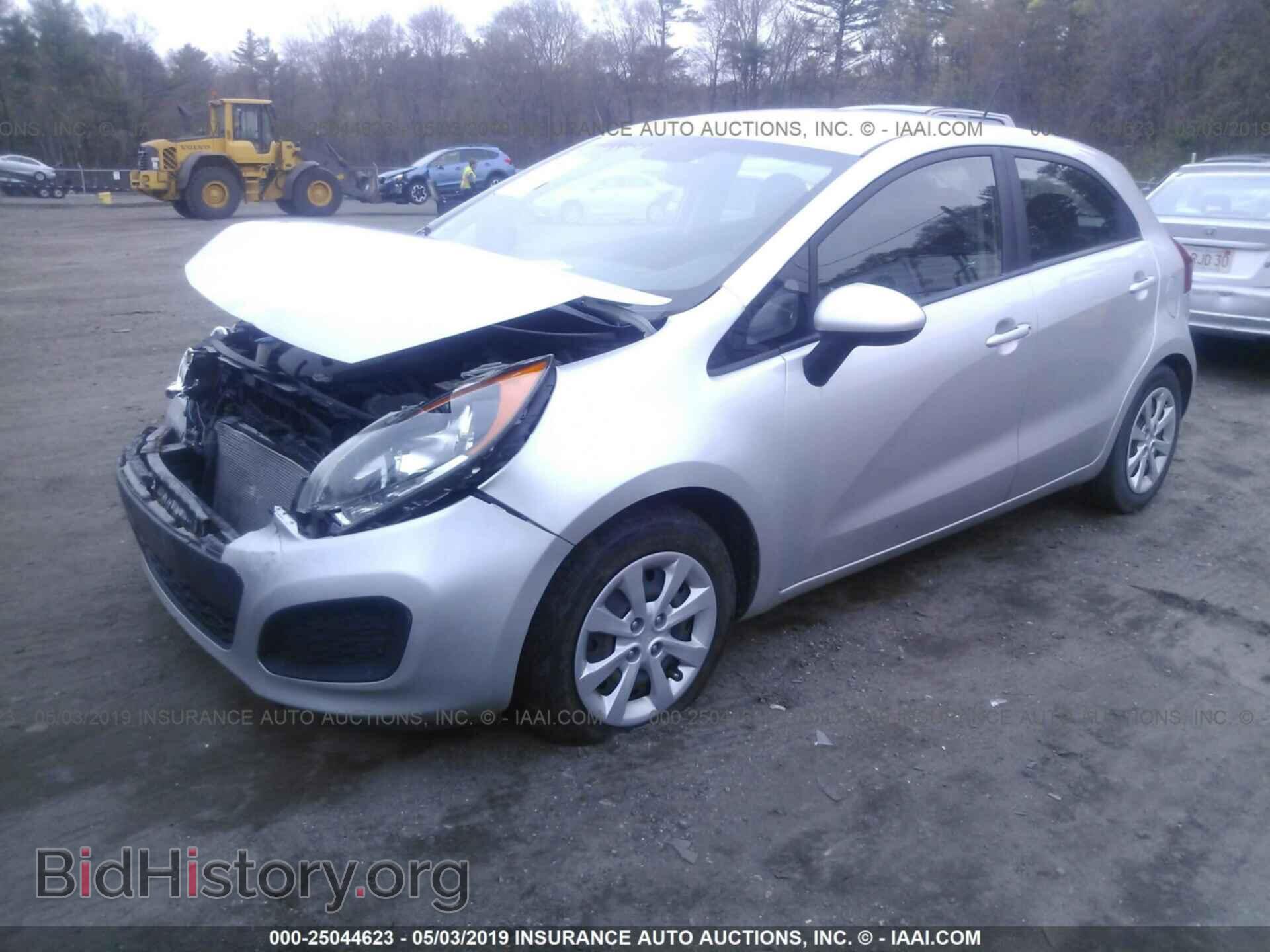 2013 KIA RIO - VIN: KNADM5A30D6139167 - Фото 2