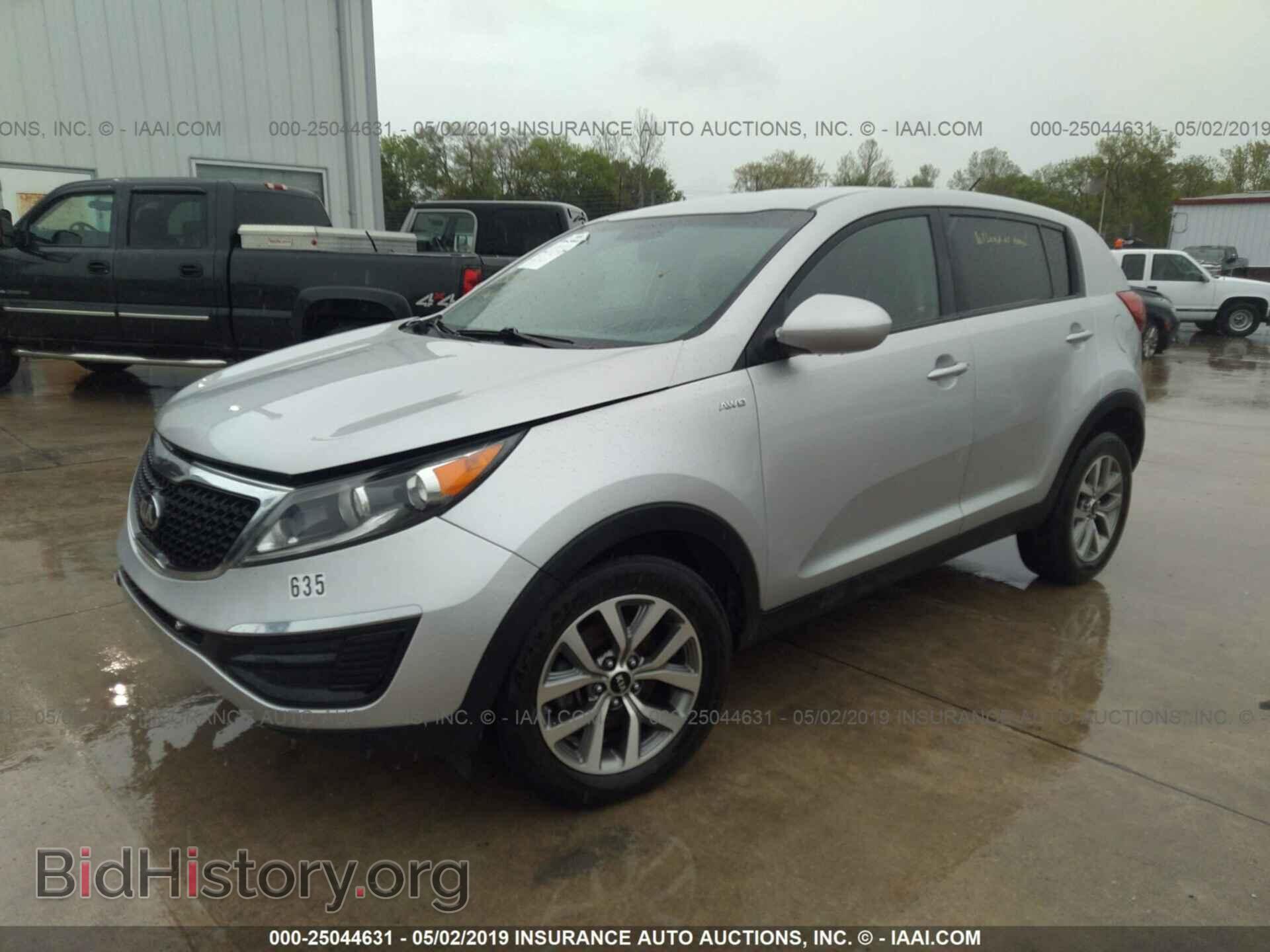 2014 KIA SPORTAGE - VIN: KNDPBCAC4E7550058 - Фото 2