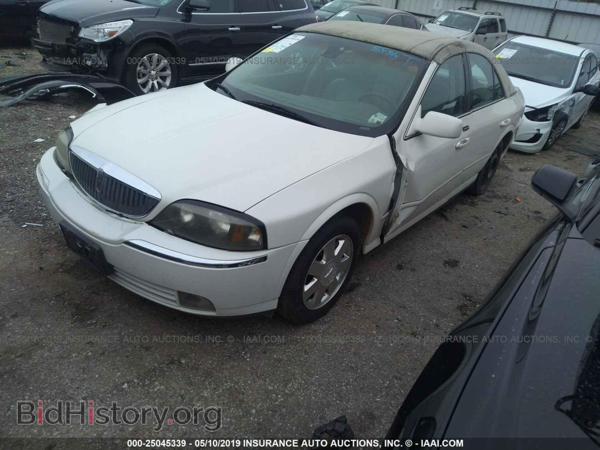 2004 LINCOLN LS - VIN: 1LNHM86S74Y620295 - Фото 2