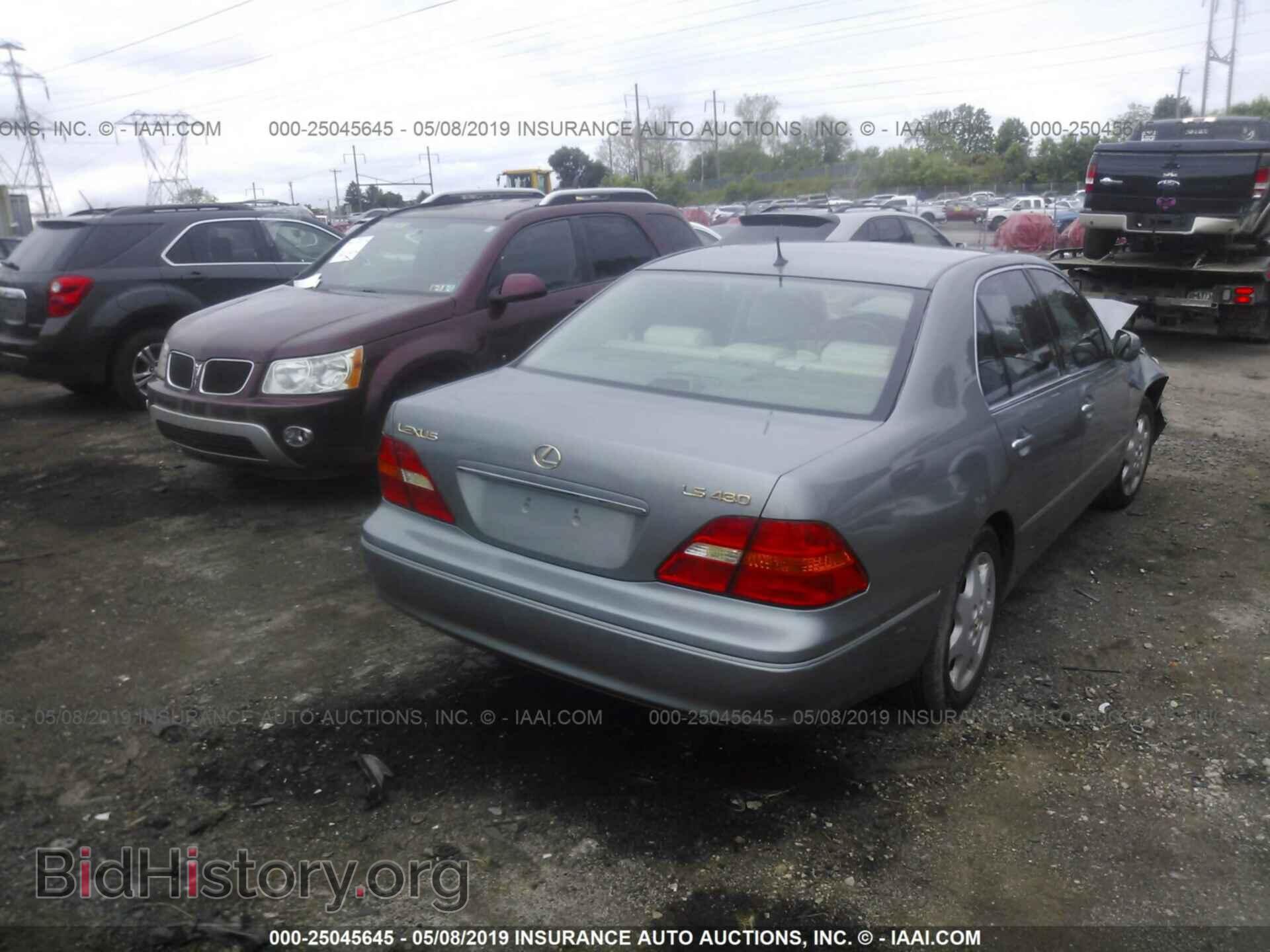 2003 LEXUS LS - VIN: JTHBN30F230102774 - Фото 4