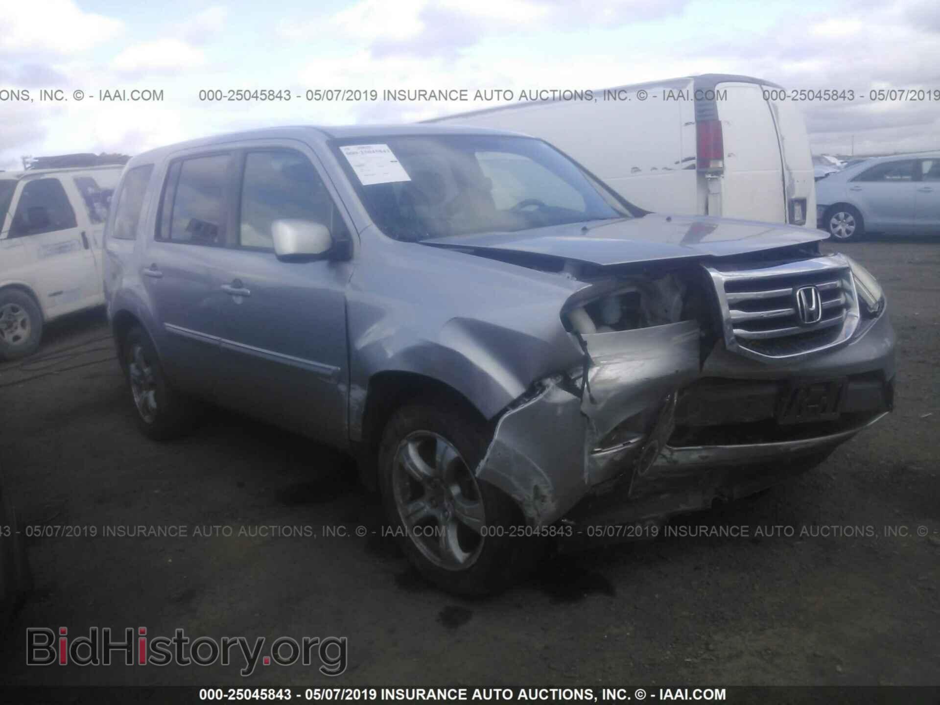 Photo 5FNYF3H58EB011517 - HONDA PILOT 2014