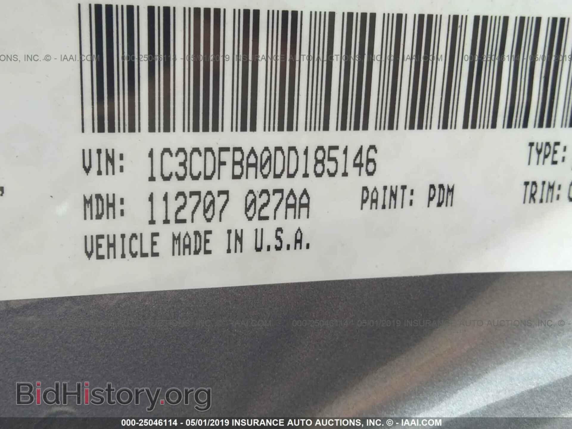 2013 DODGE DART - VIN: 1C3CDFBA0DD185146 - Photo 9