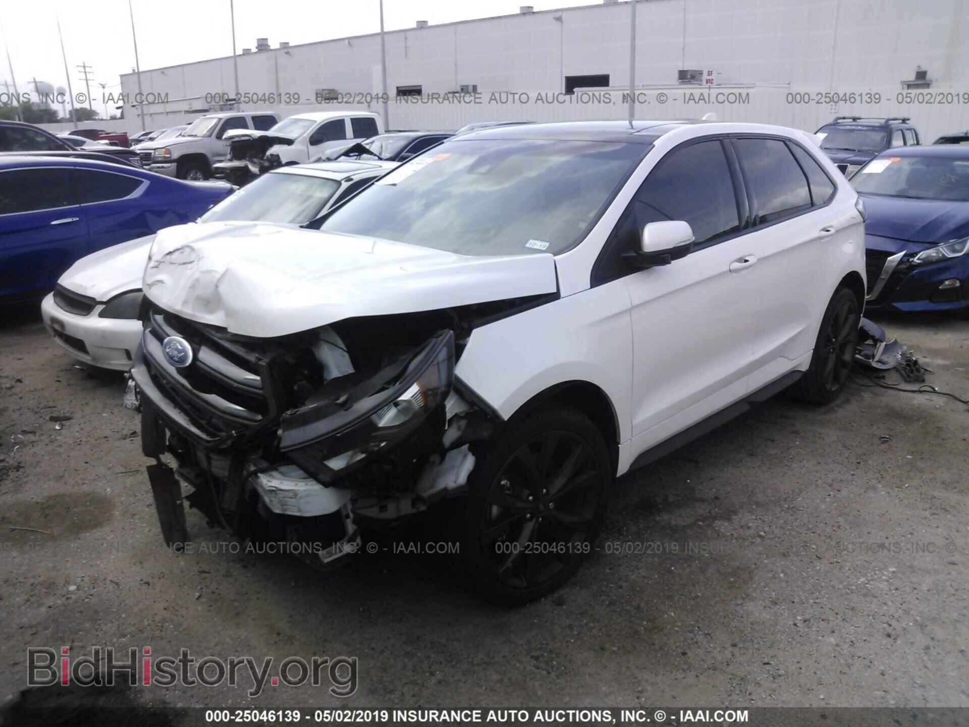2017 FORD EDGE - VIN: 2FMPK4AP5HBC31137 - Фото 2