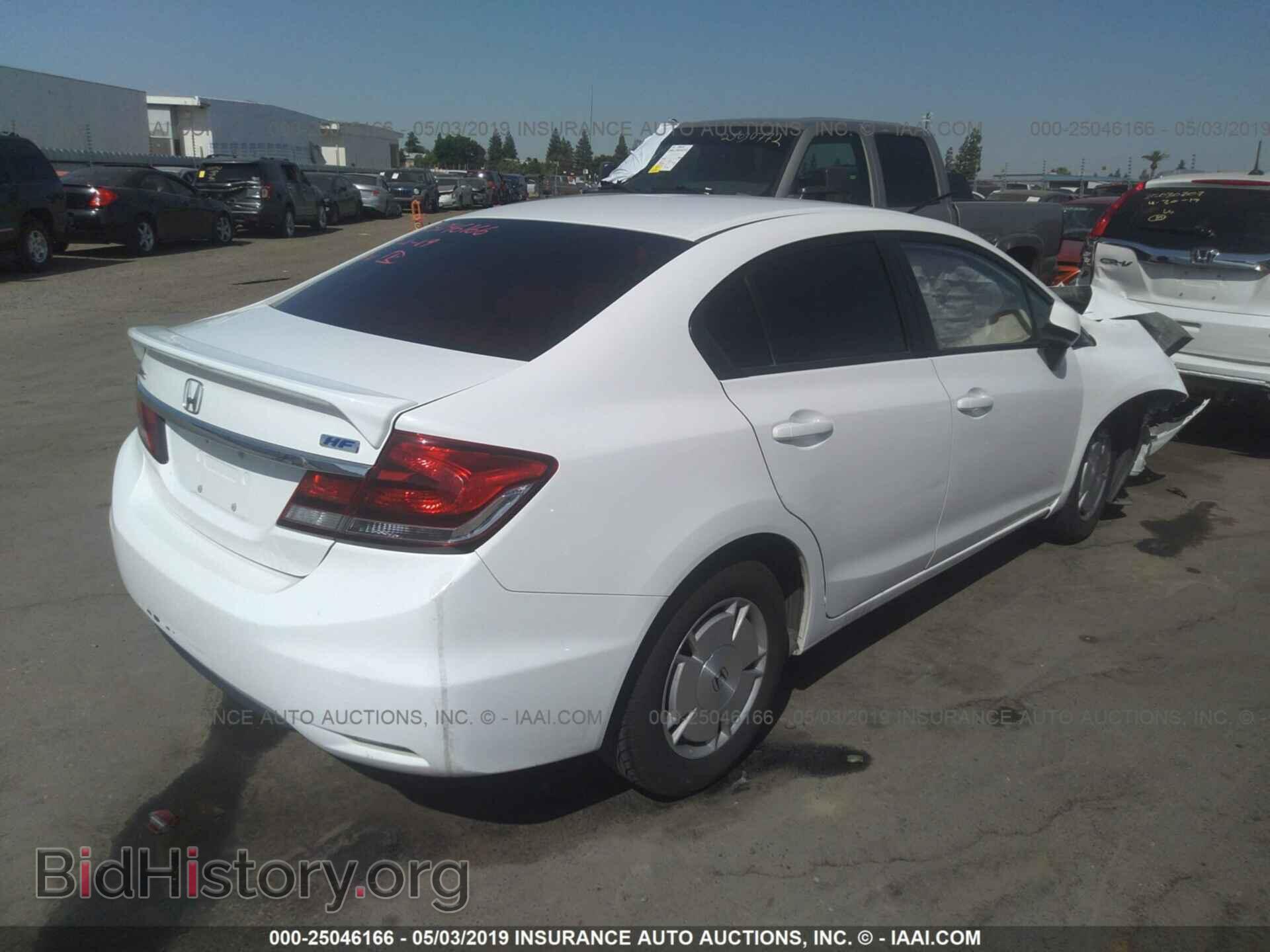 2013 HONDA CIVIC - VIN: 2HGFB2F63DH565874 - Фото 4