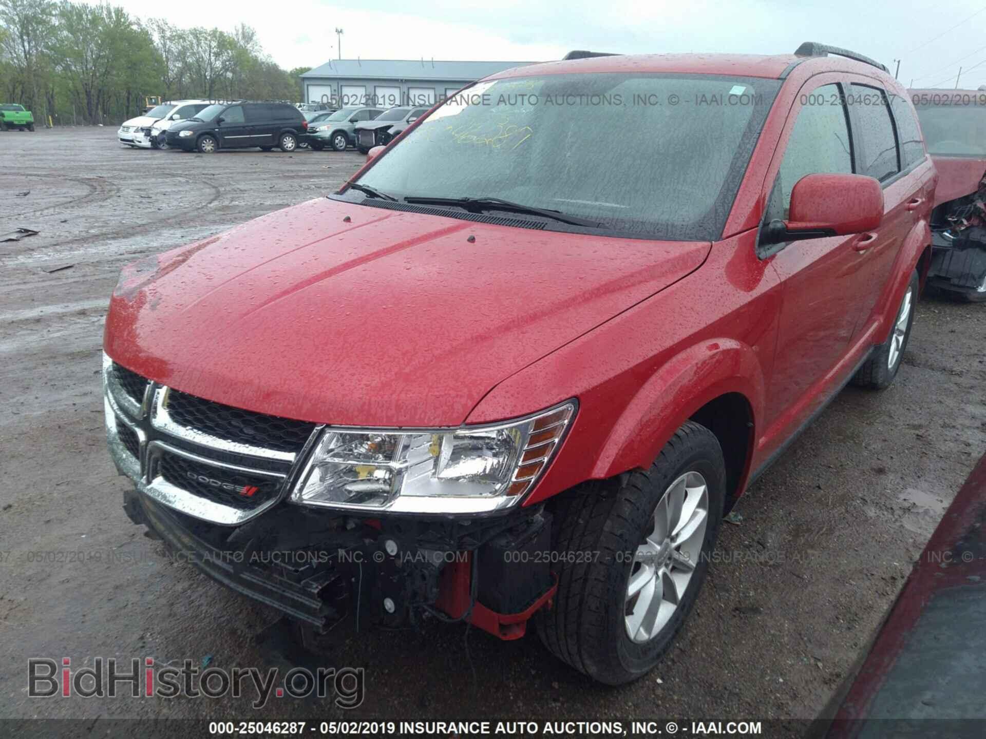 2014 DODGE JOURNEY - VIN: 3C4PDCBB2ET223525 - Фото 2