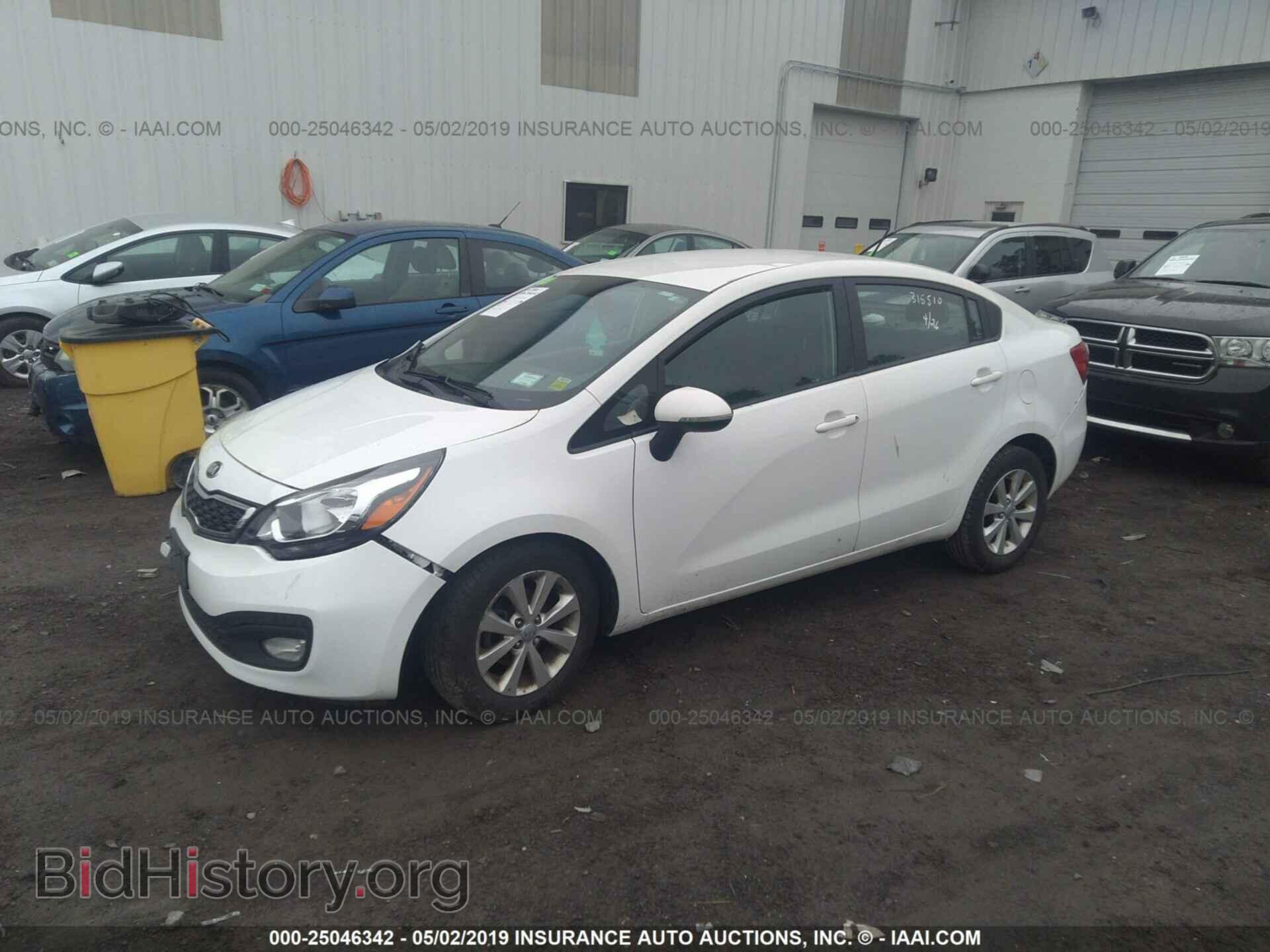 2013 KIA RIO - VIN: KNADN4A36D6234470 - Photo 2