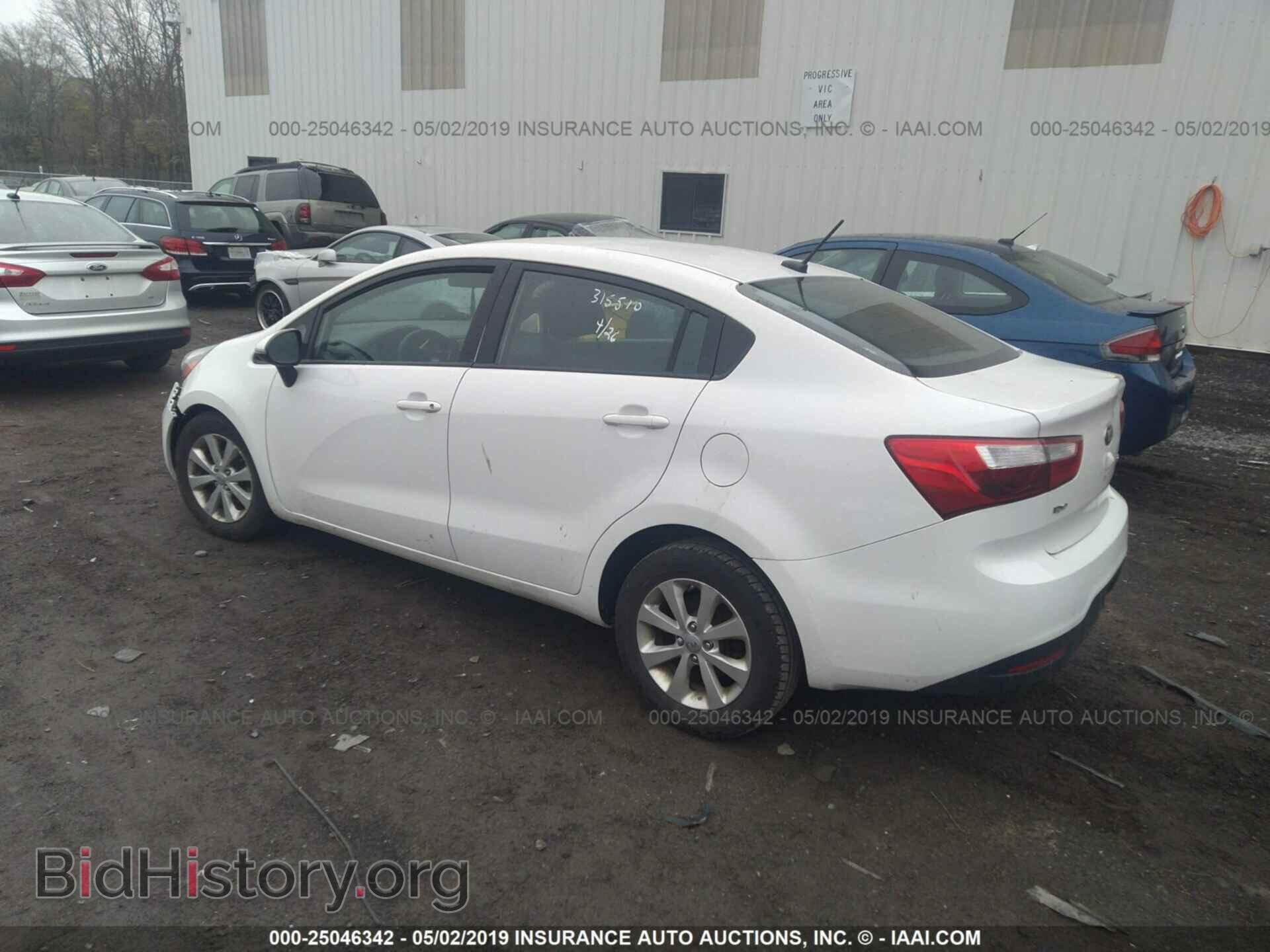2013 KIA RIO - VIN: KNADN4A36D6234470 - Photo 3