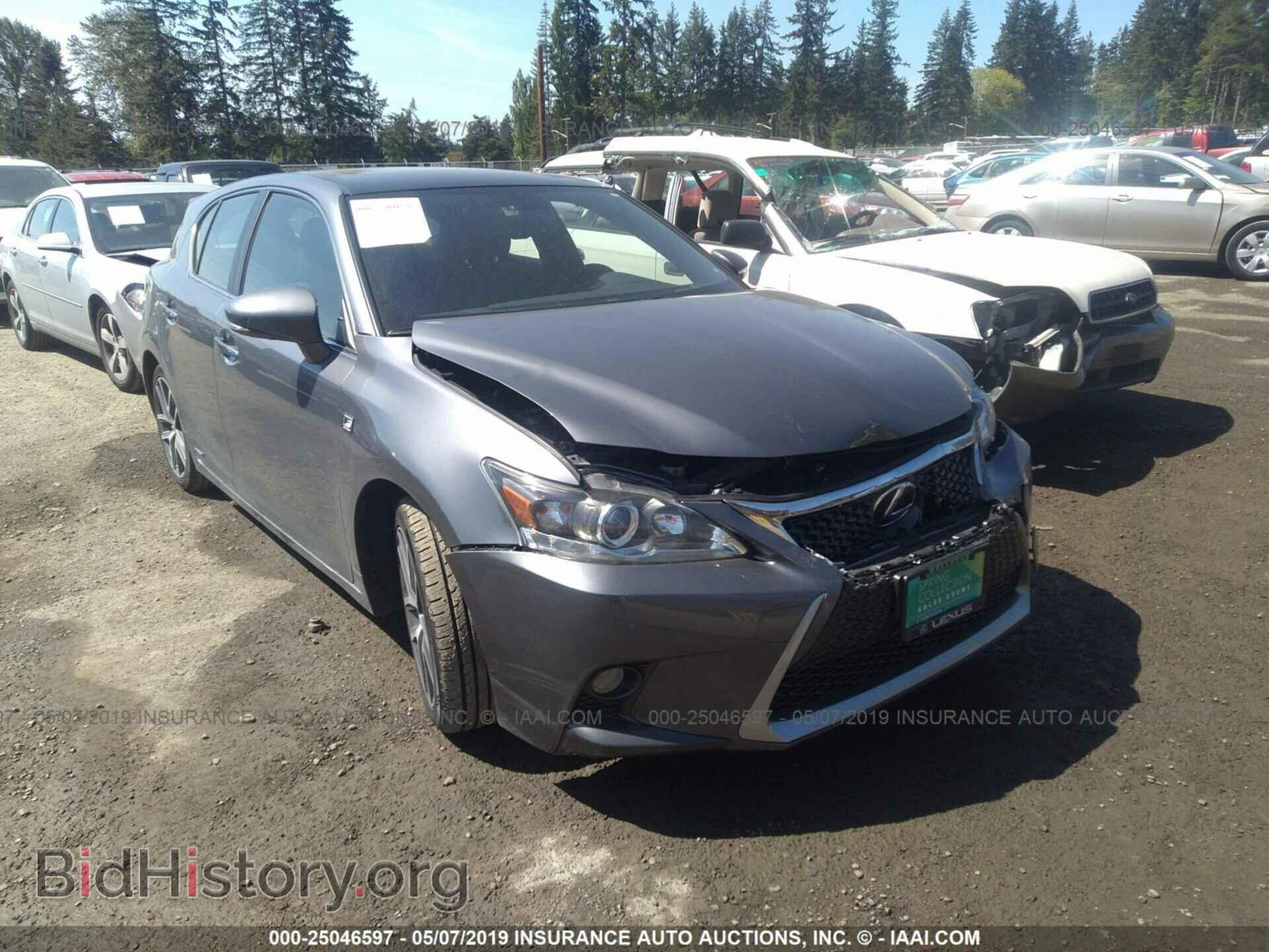 Фотография JTHKD5BH9F2222724 - LEXUS CT 2015