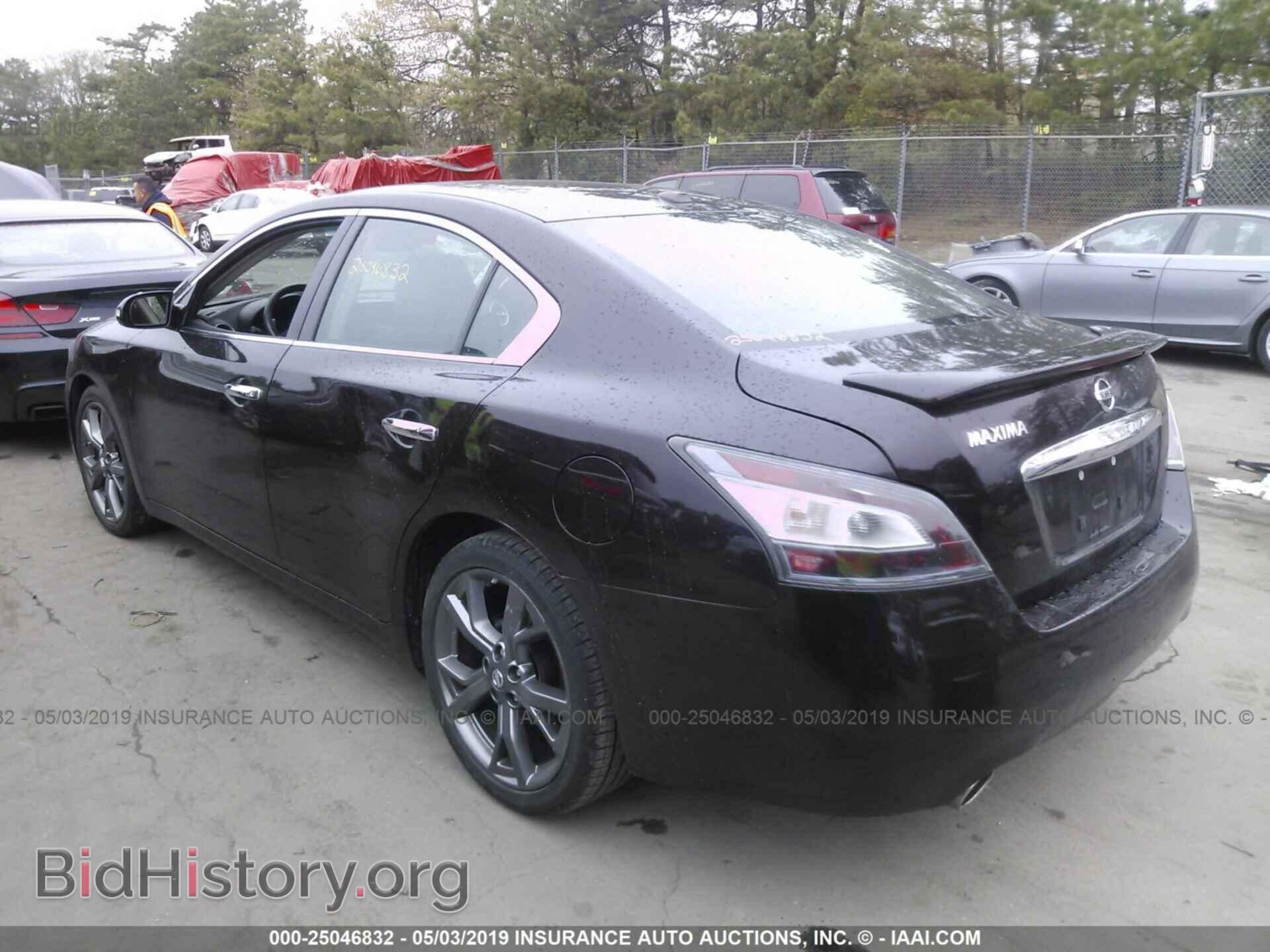 2014 NISSAN MAXIMA - VIN: 1N4AA5AP7EC453036 - Фото 3