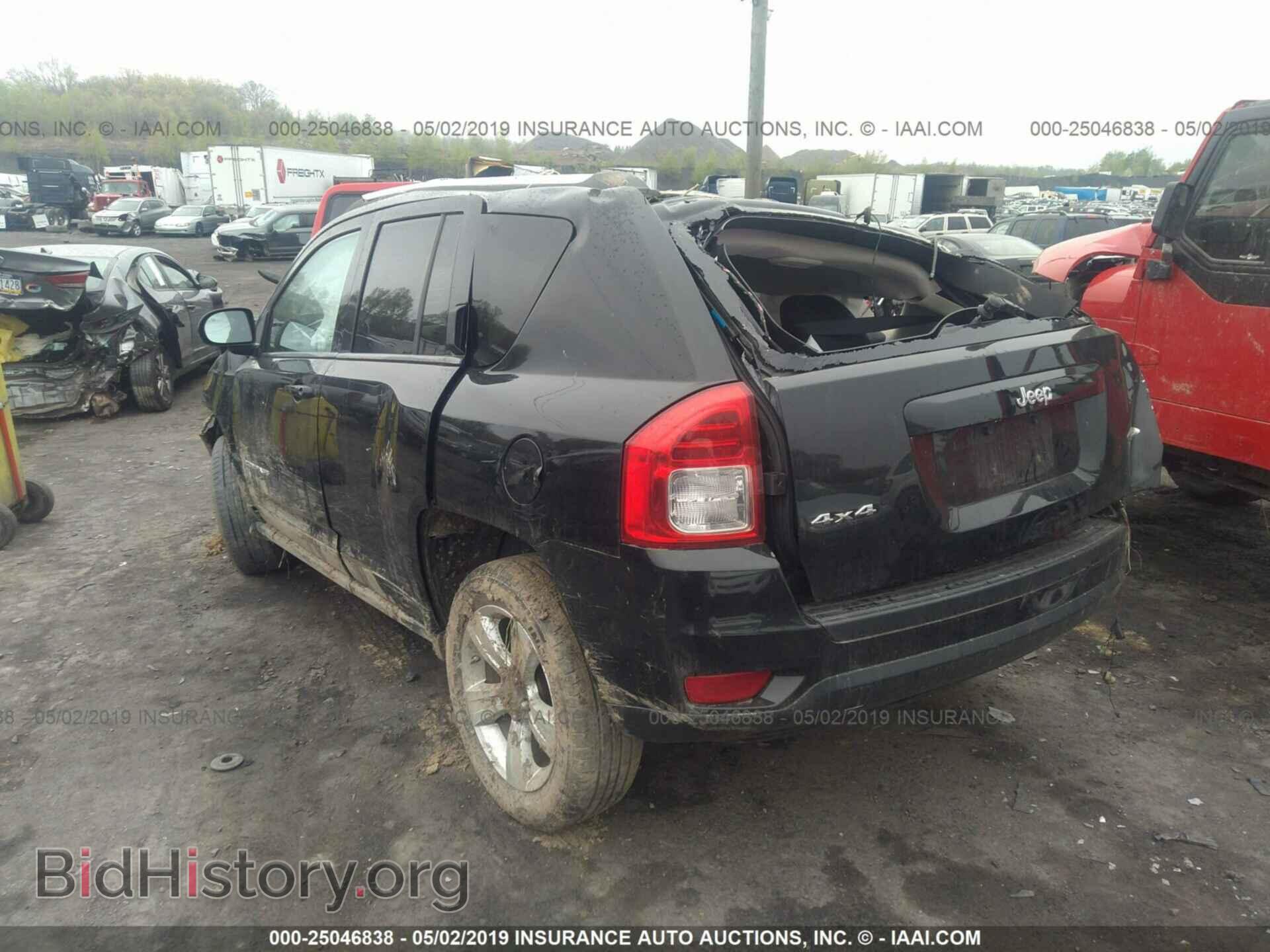 2012 JEEP COMPASS - VIN: 1C4NJDEB9CD616460 - Фото 3