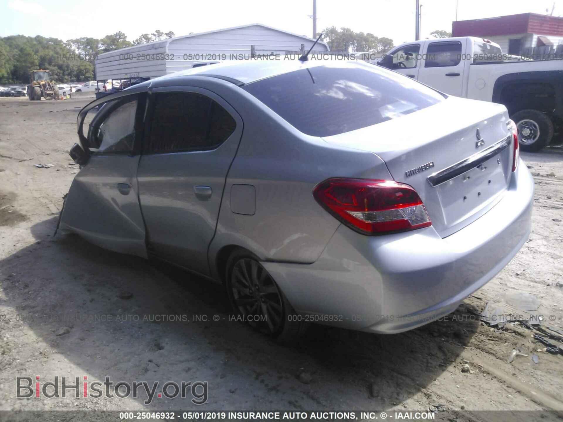 2019 MITSUBISHI MIRAGE - VIN: ML32F3FJ8KHF04475 - Фото 3