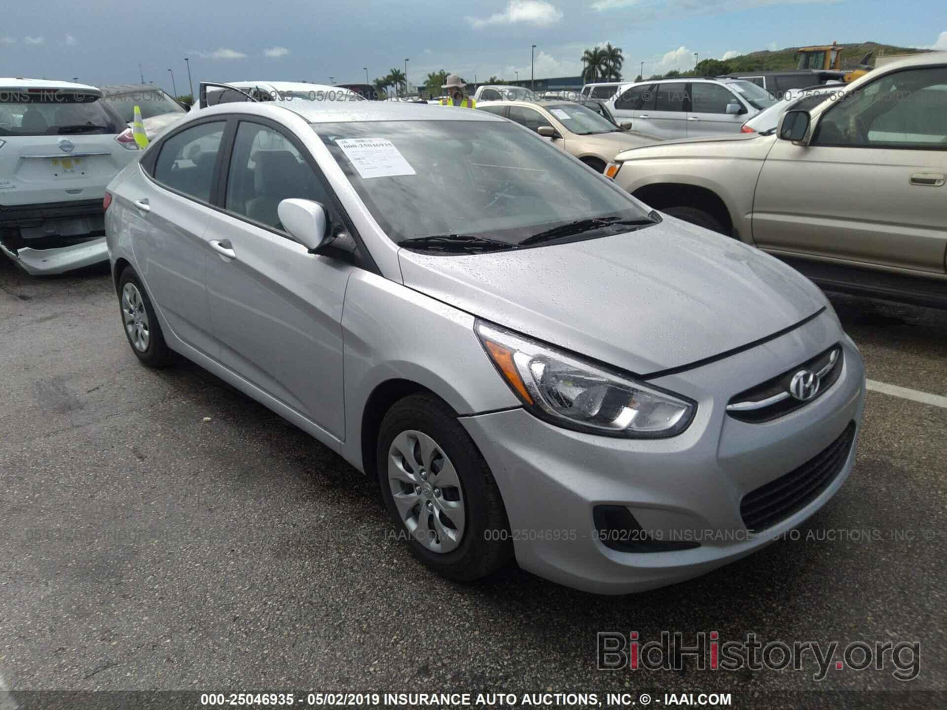 Photo KMHCT4AE9GU007355 - HYUNDAI ACCENT 2016