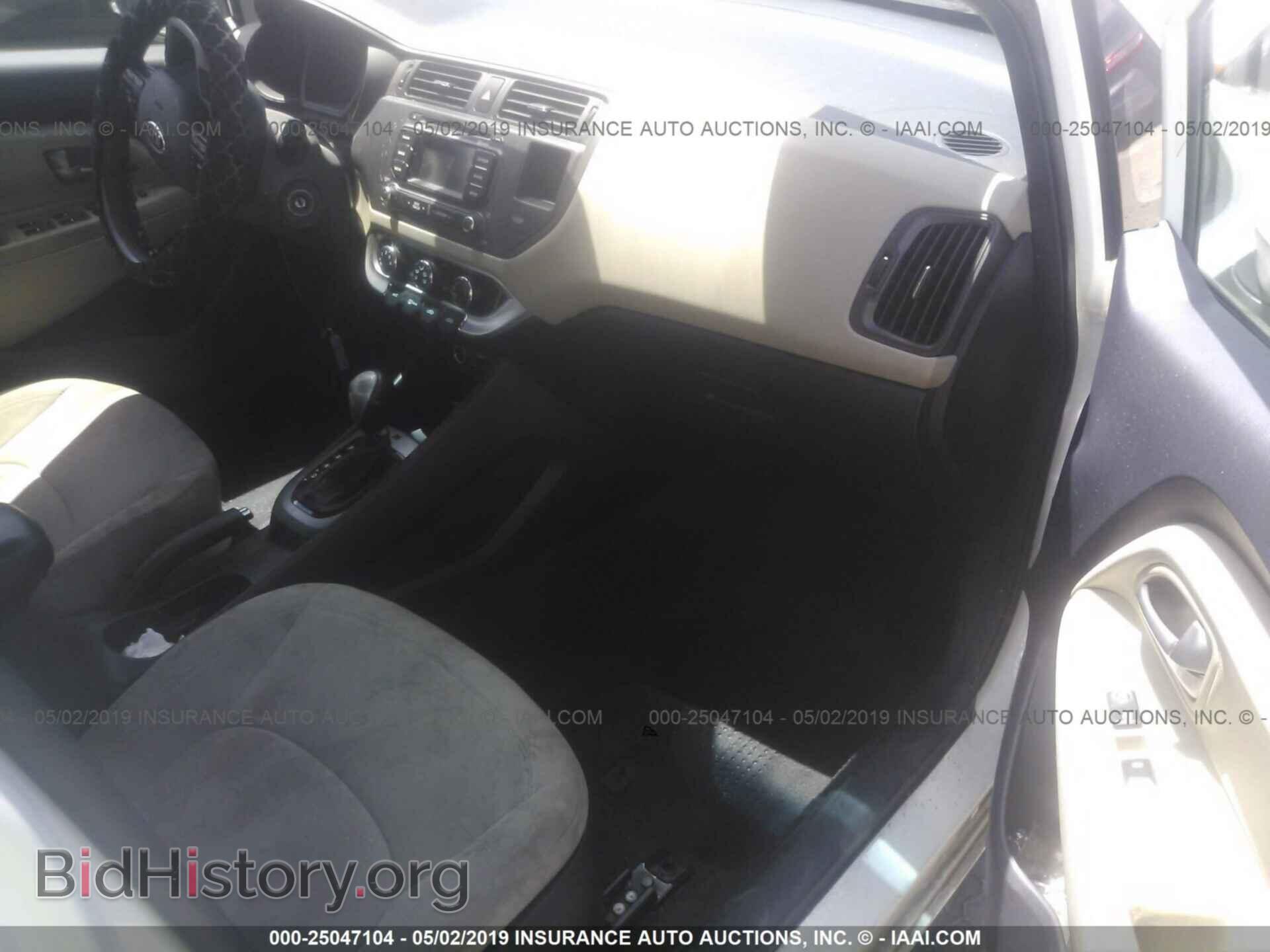 2013 KIA RIO - VIN: KNADN4A33D6234457 - Фото 5