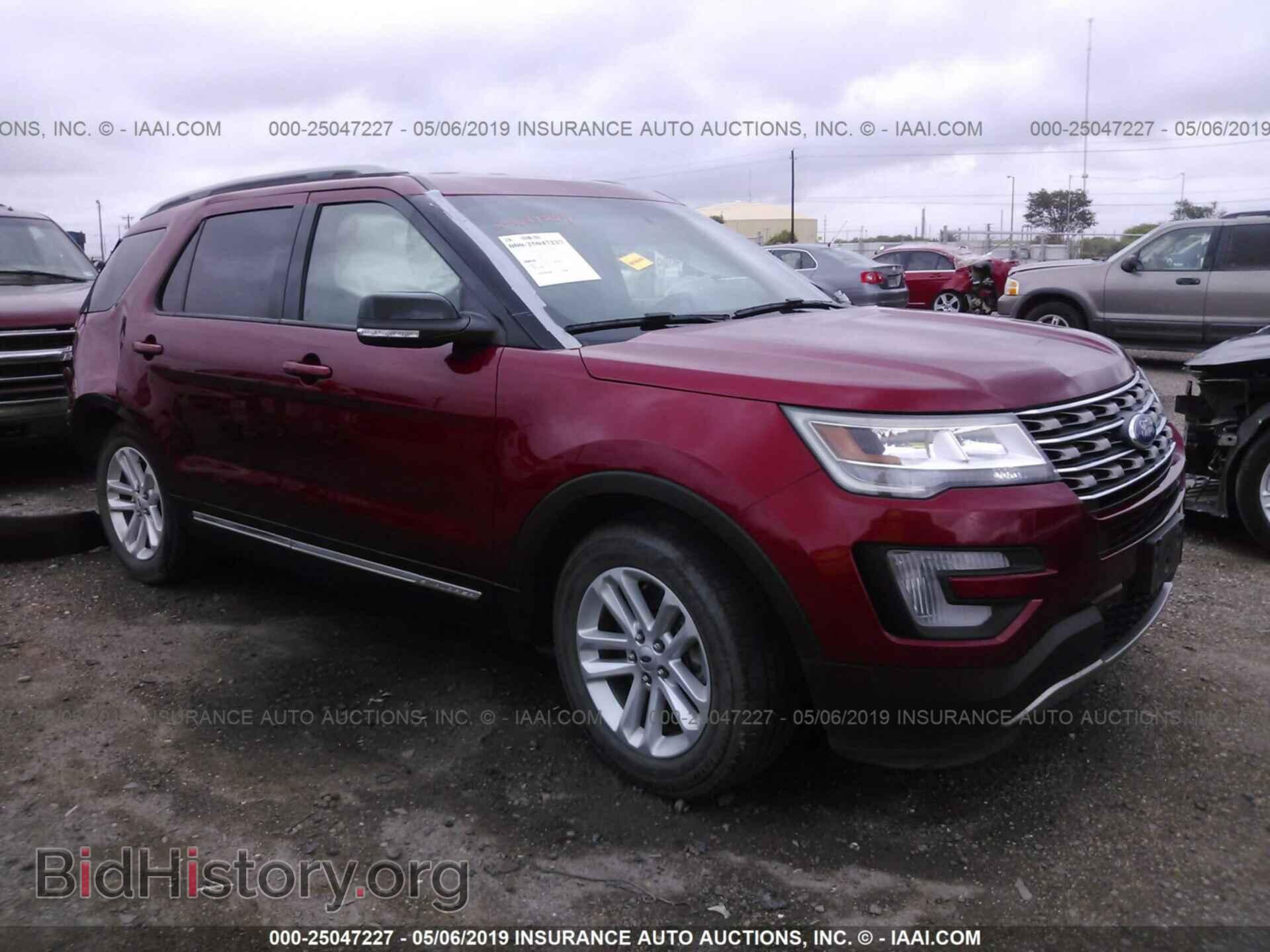 Фотография 1FM5K7D89GGD26398 - FORD EXPLORER 2016