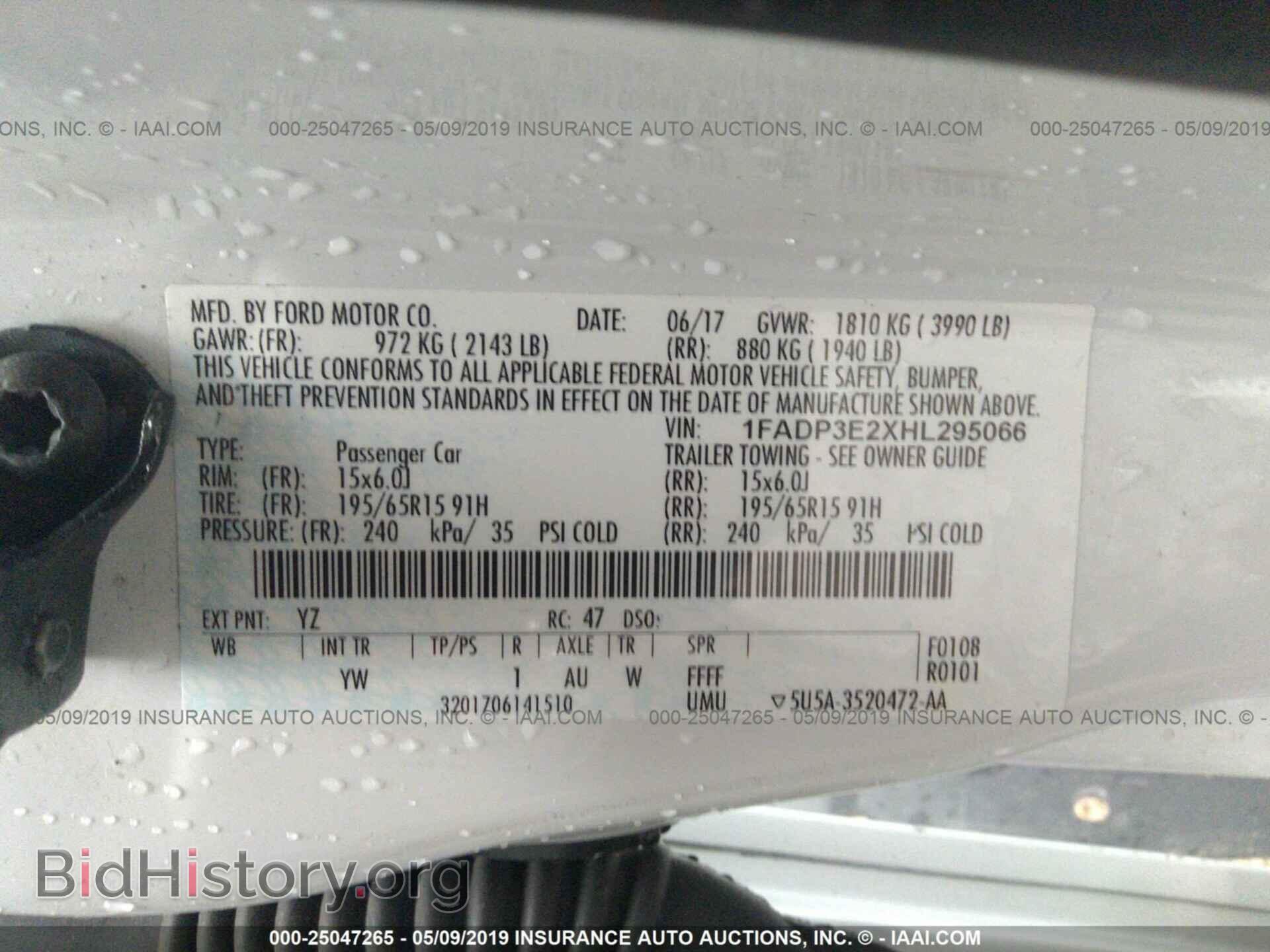 2017 FORD FOCUS - VIN: 1FADP3E2XHL295066 - Photo 9