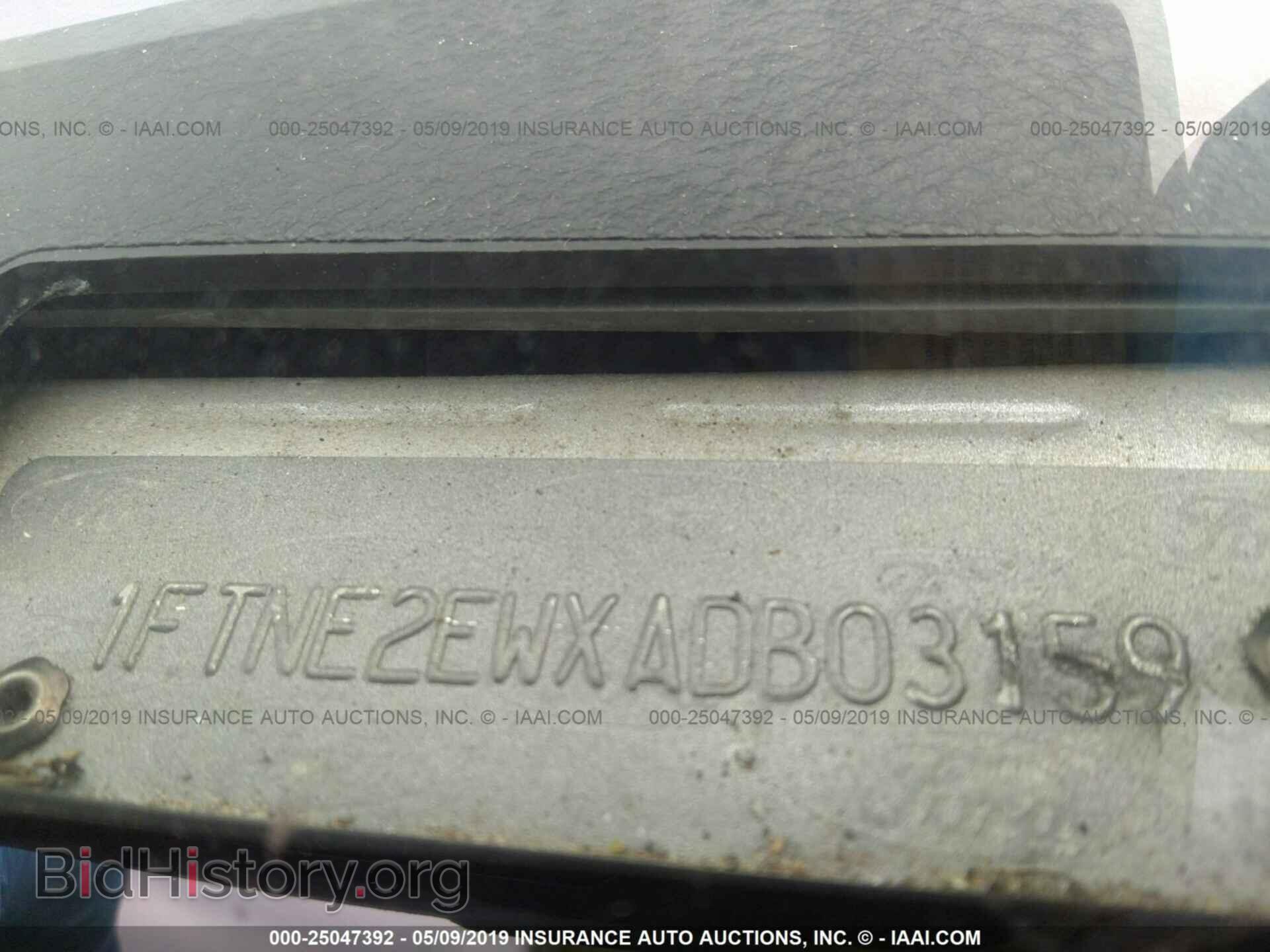 2010 FORD ECONOLINE - VIN: 1FTNE2EWXADB03159 - Фото 9